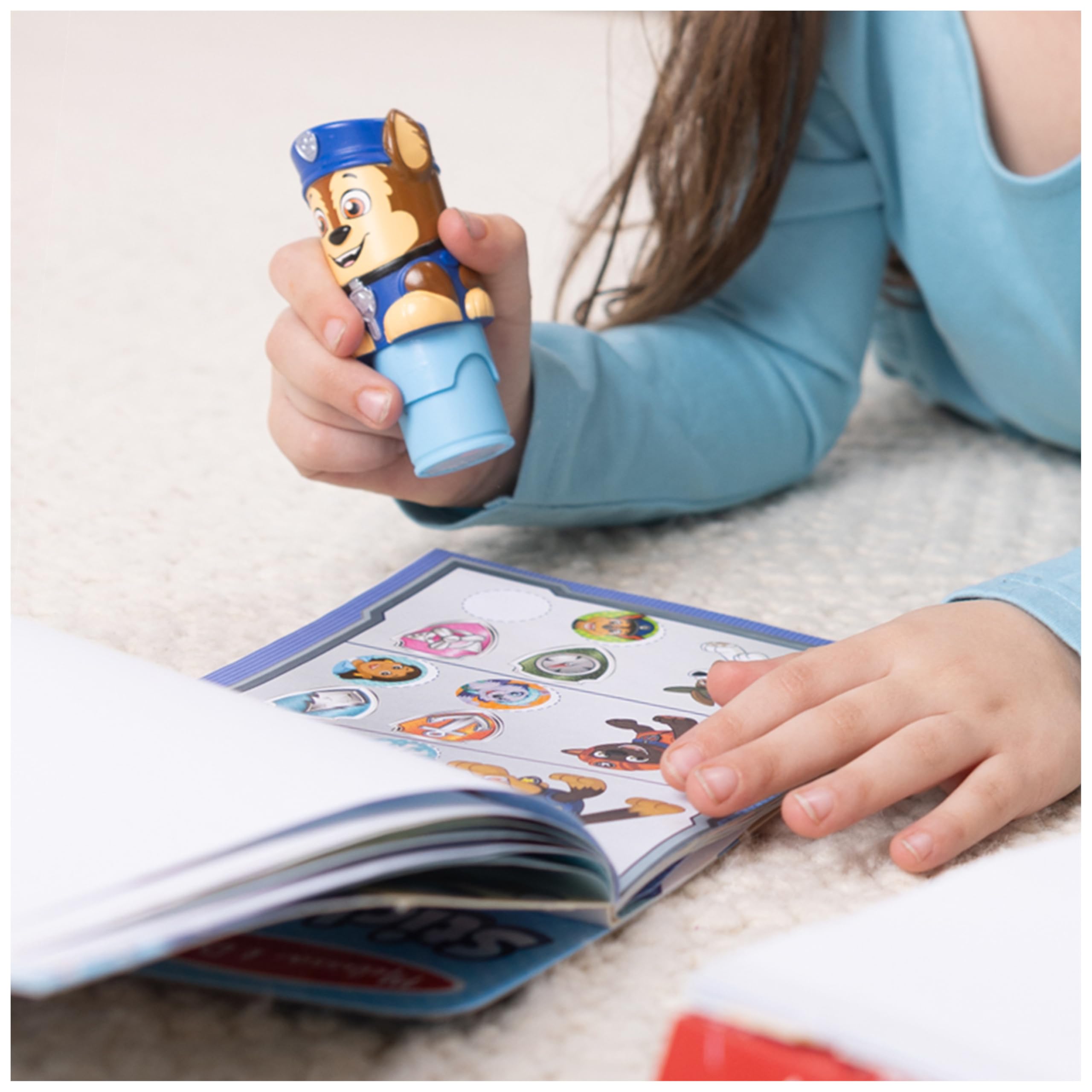 Melissa & Doug Activity Pad & Sticker Stamp Set - Chase | Ages 3-98 6