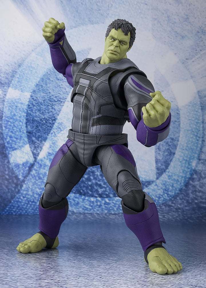 Tamashi Nations - Avengers: Endgame - Hulk (Endgame Version) - Bandai S.H.Figuarts Action Figure for Ages 8+