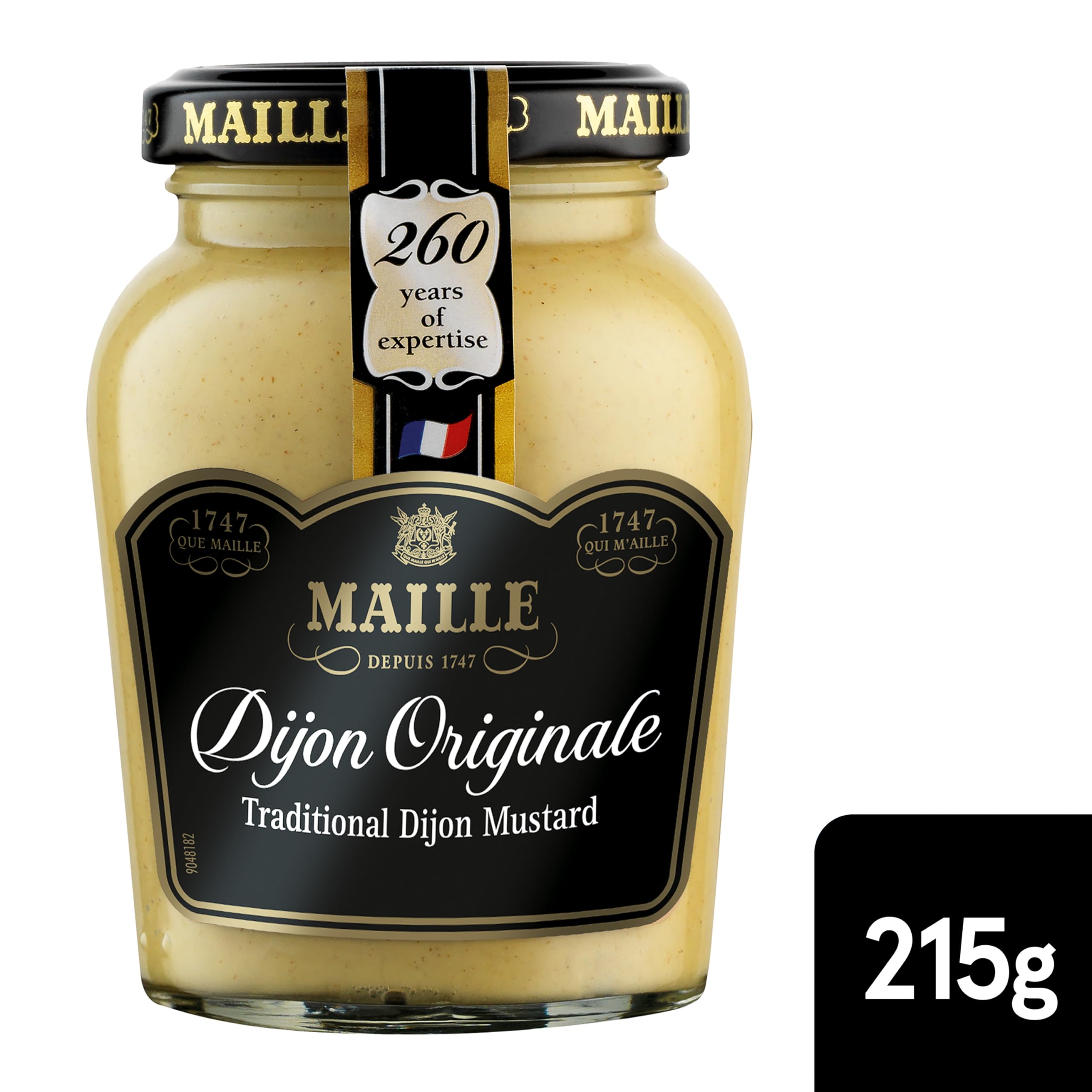 Maille Dijon Original Senf seit 1747 – Gewürz für Salate, Hühnchen, Fisch und Sandwiches