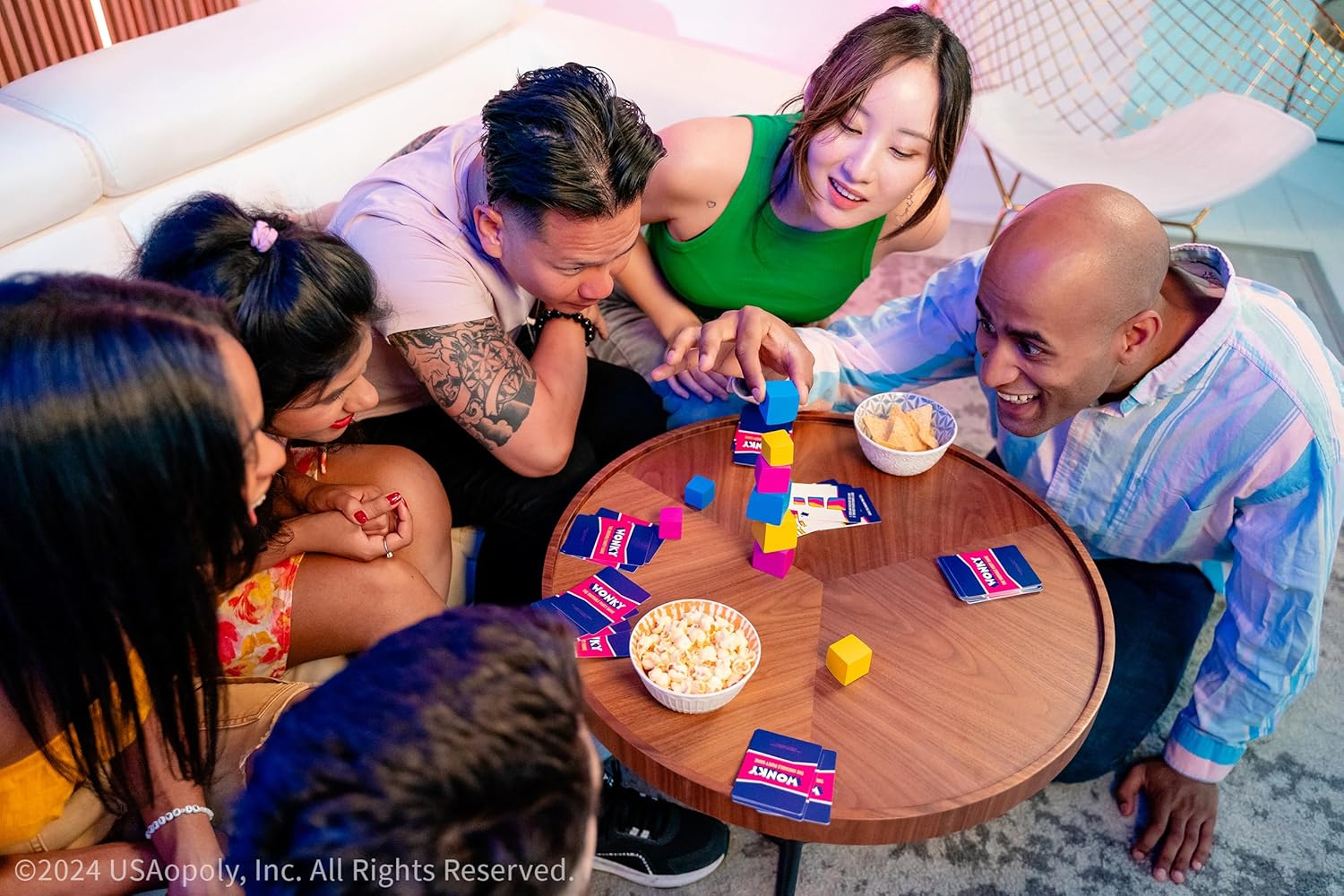 USAopoly WONKY-Kartenspiel 9