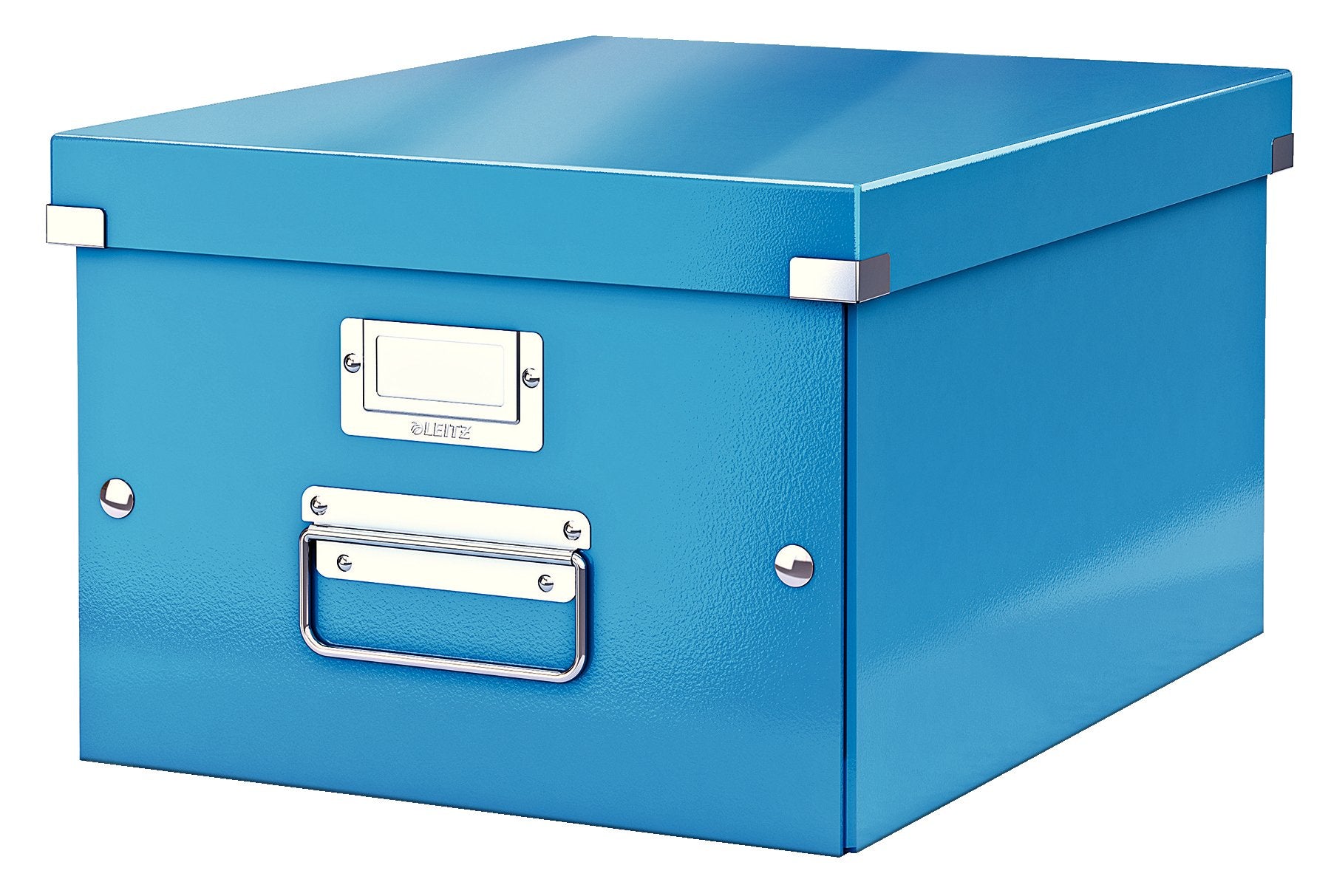 Leitz Click and Store A4 Storage Box - Medium Size | 16L Capacity | Blue 1