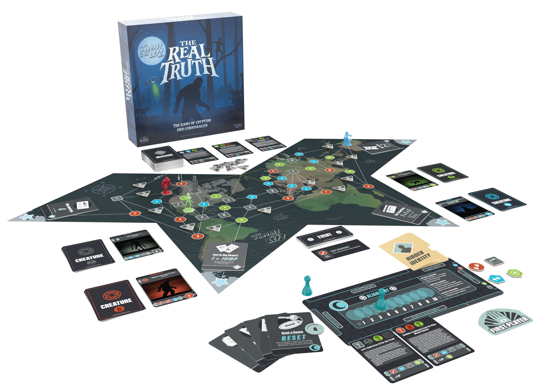 Goliath The Last Podcast on The Left: The Real Truth Strategy Board Game 7