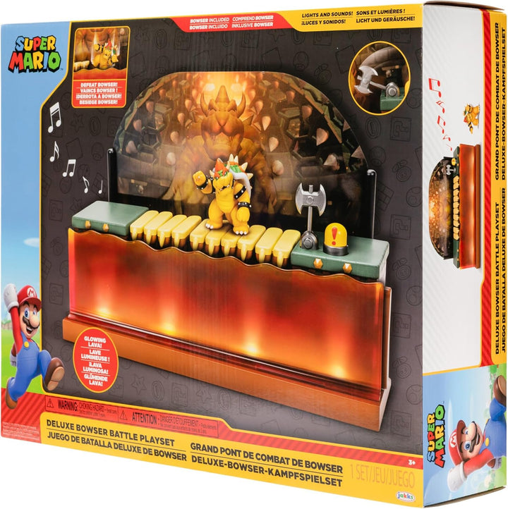 Super Mario Deluxe Bowser Battle Playset - Nintendo Switch (2023)