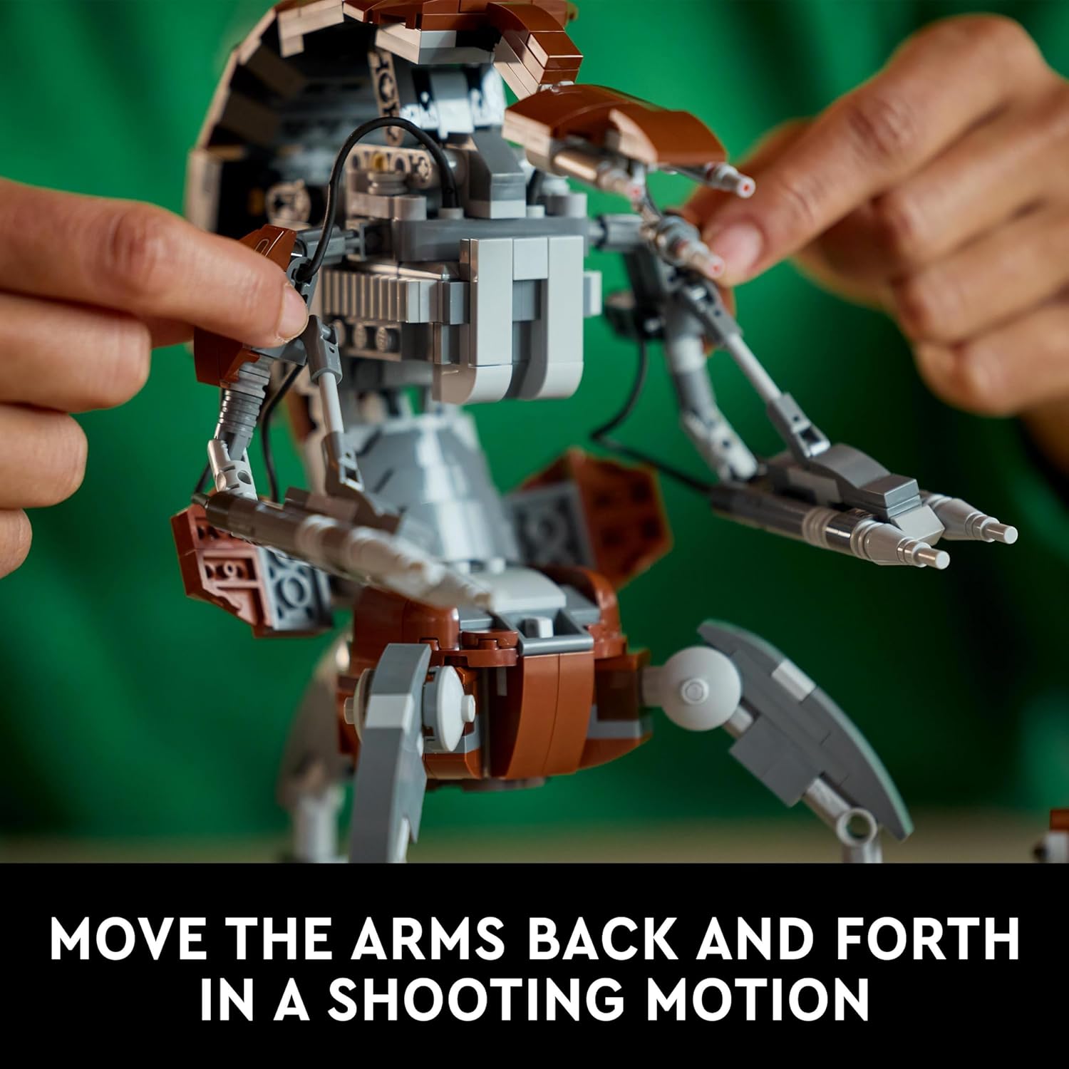 LEGO Star Wars Droideka Set 75381 - Buildable Destroyer Droid Model for Adults 4