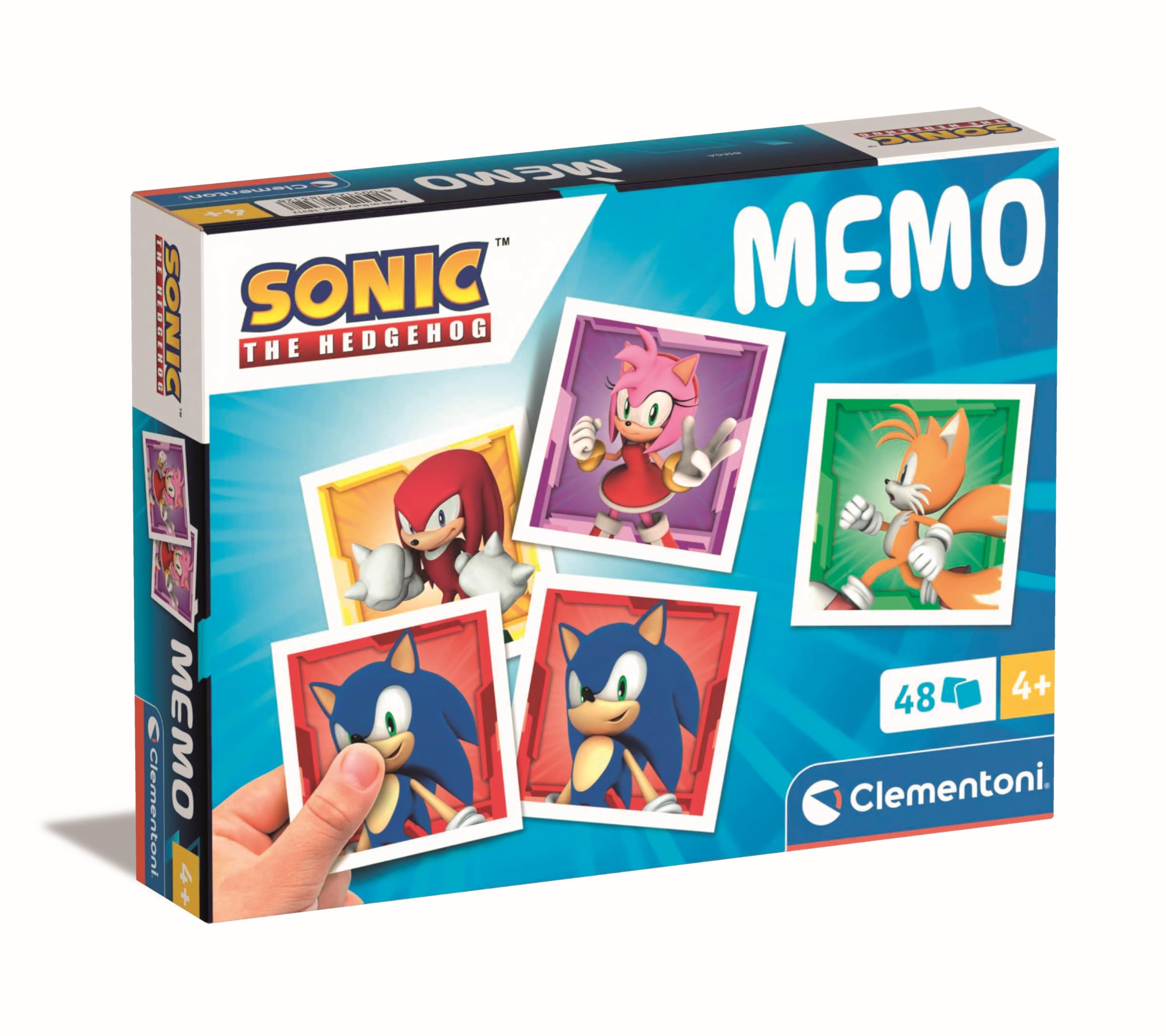 Clementoni Memo Pocket Sonic 48 Tiles Educational Memory Game