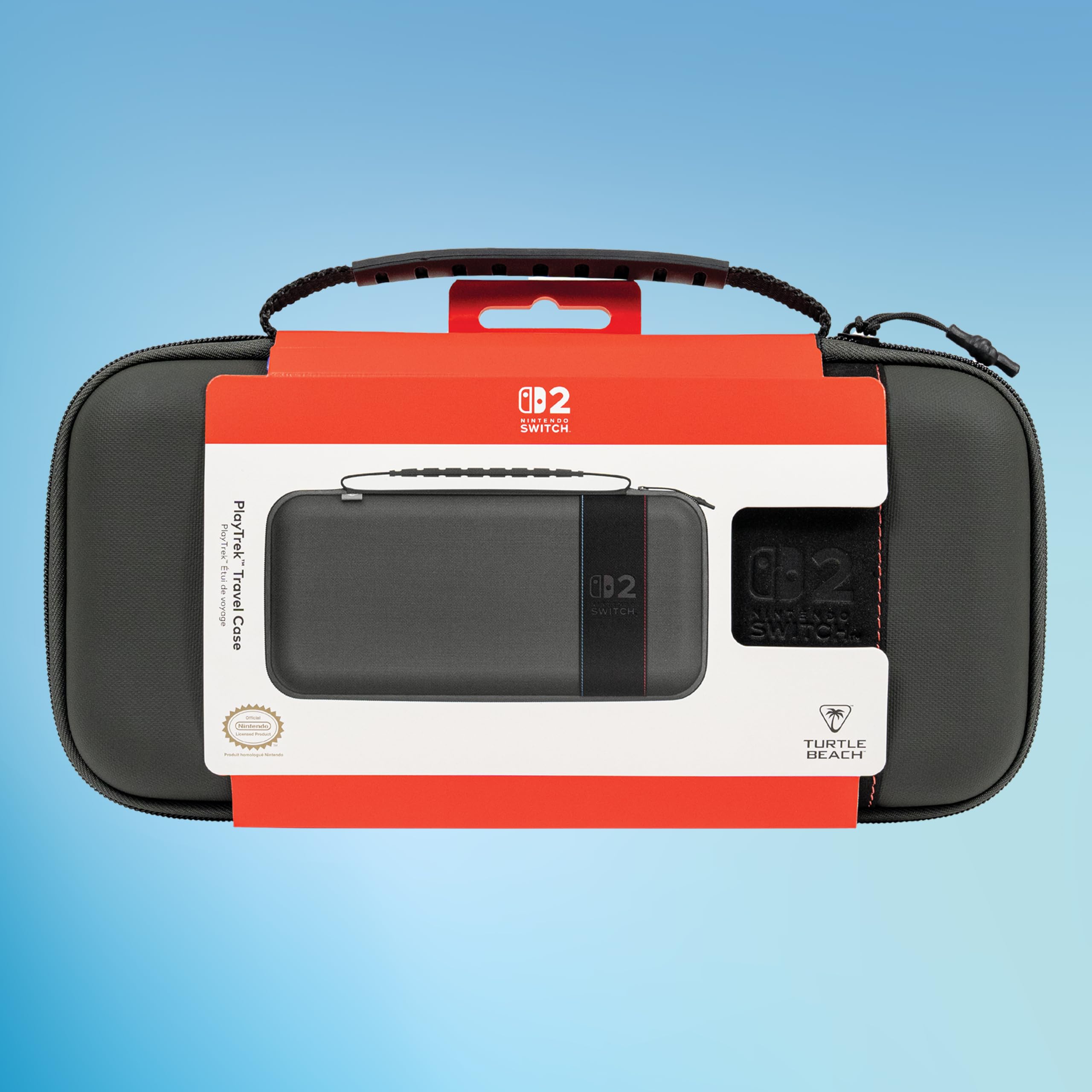 Turtle Beach PlayTrek Charcoal Travel Case for Nintendo Switch 2, Switch, & OLED Model 5