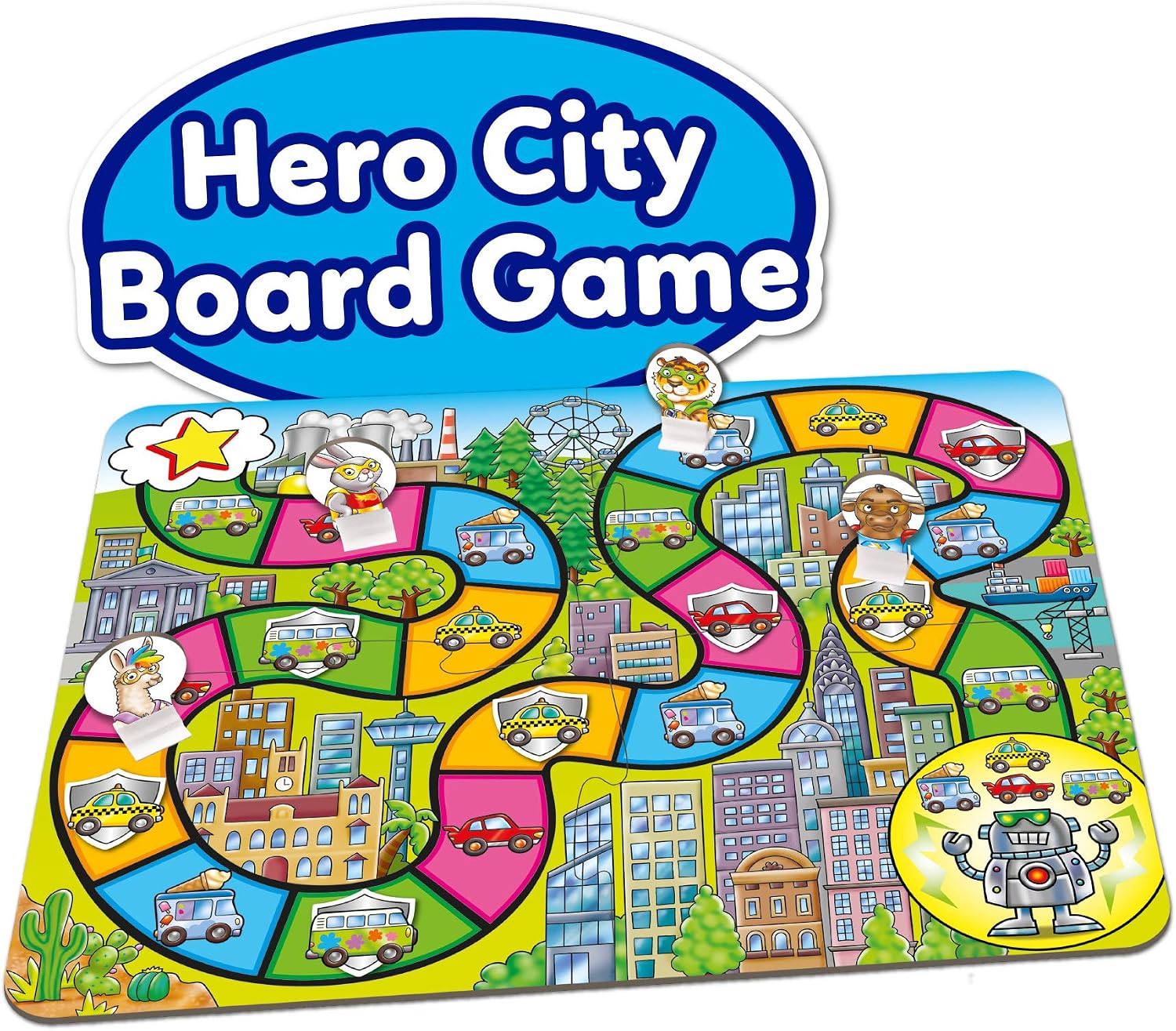 Orchard Toys Times Tables Heroes Maths Game for Children to Learn and Practise T 4