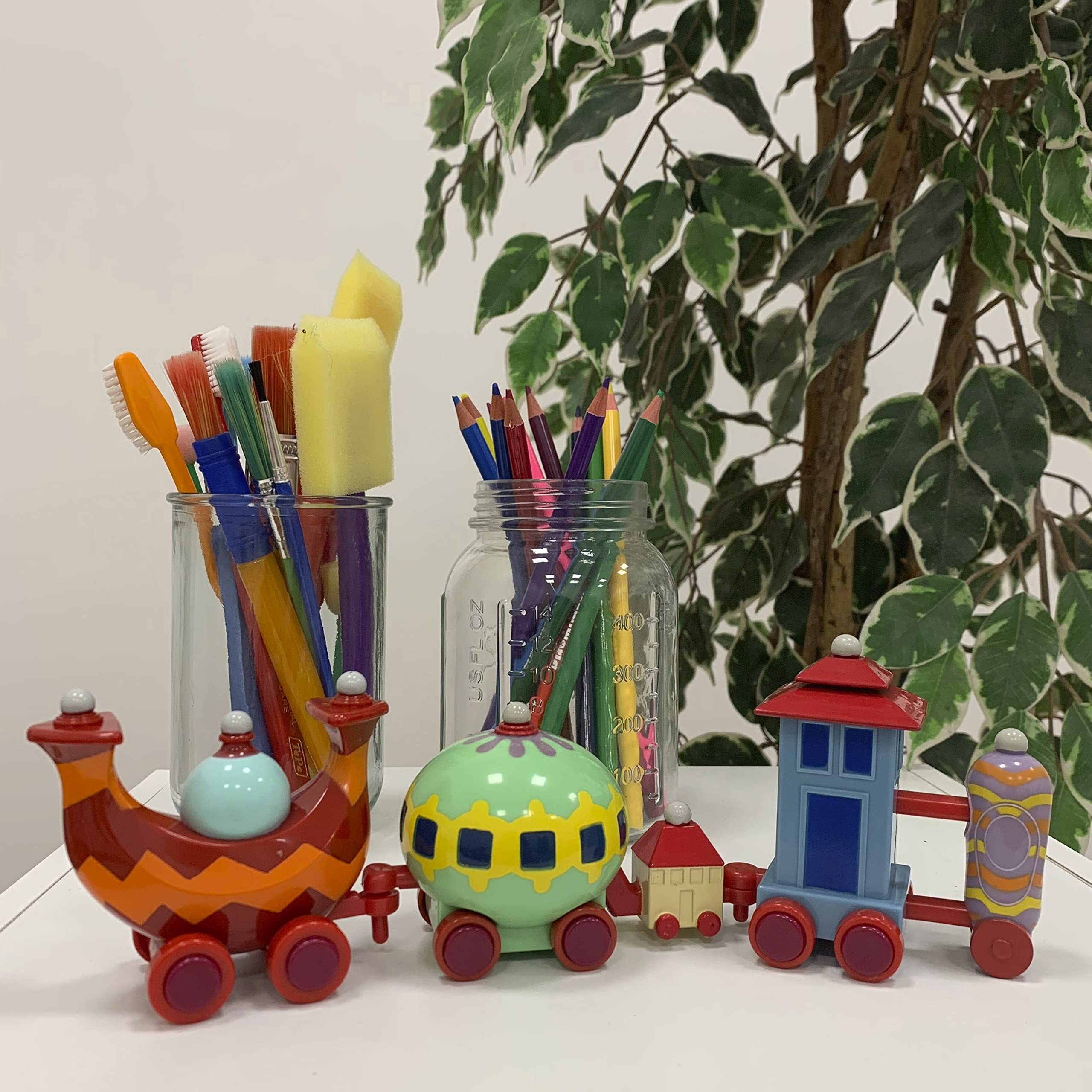 In the Night Garden Ninky Nonk Train Set - 5 Colorful Connectable Carriages | Multicolor | Ages 18m+