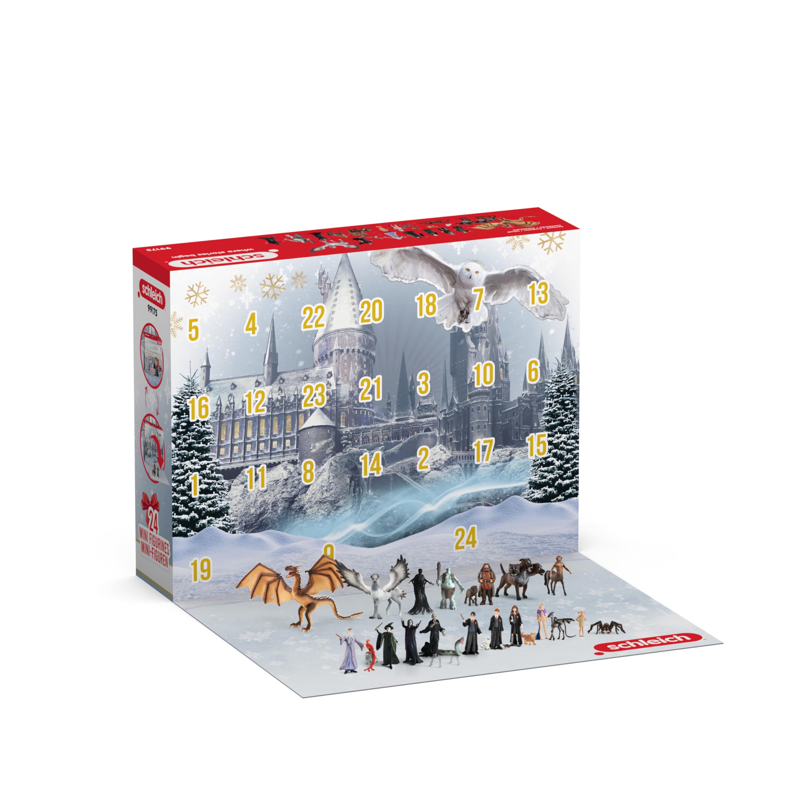 Schleich 99175 Harry Potter Advent Calendar 2024 - 24-Piece Magical Mini Figurine Collection 4