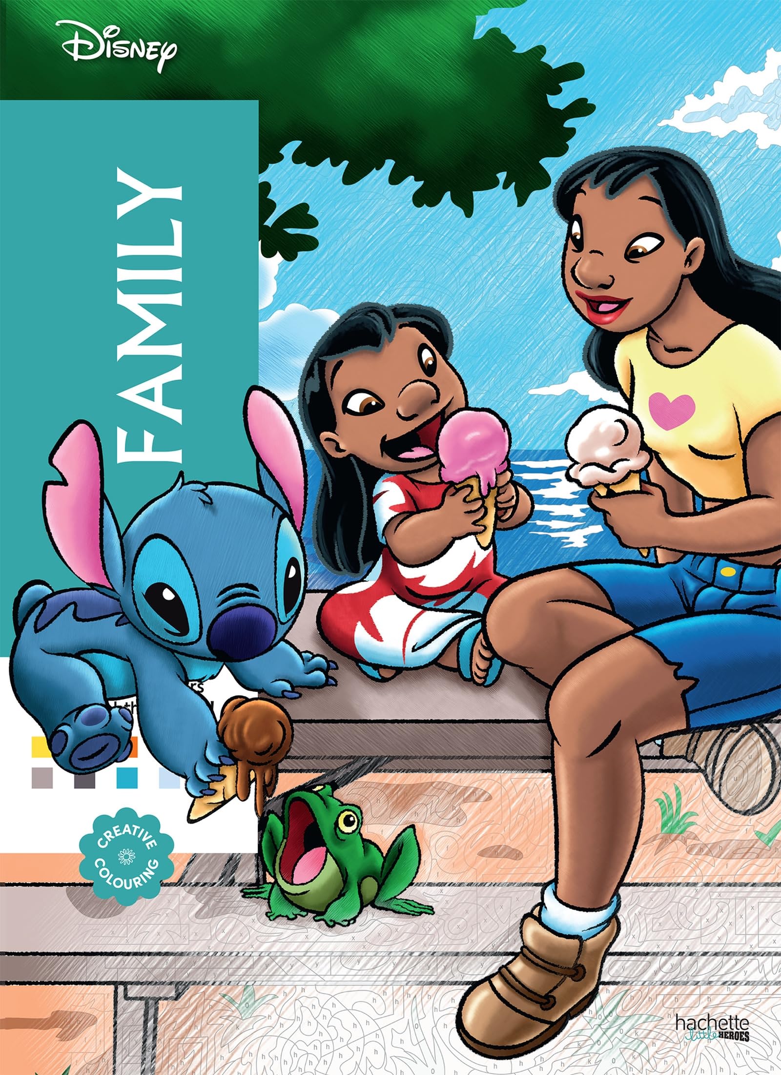 HACHETTE HEROES Mystery Colouring - Family Colour by Number Book | 128 Pages | English