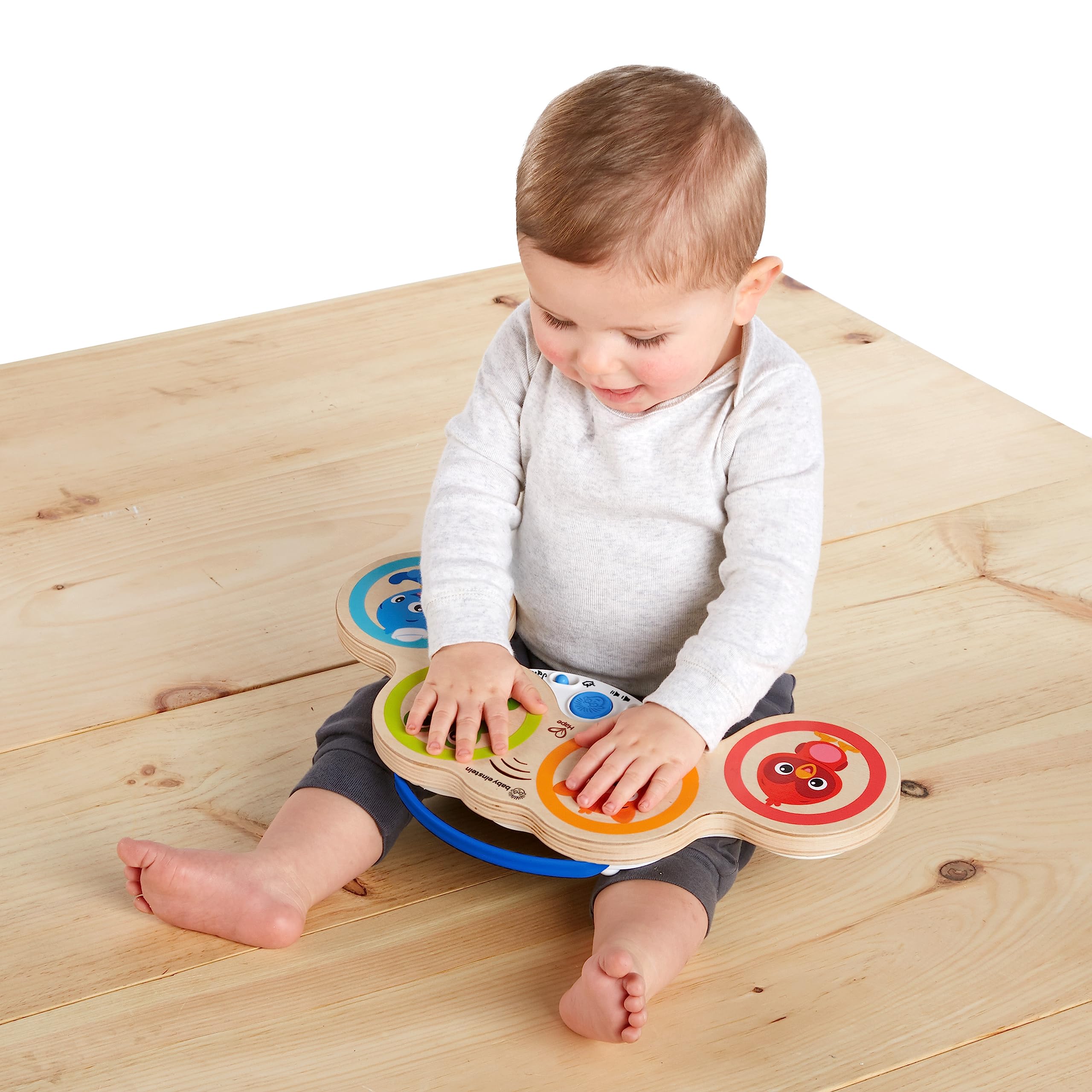 Baby Einstein Magic Touch Wooden Drum Musical Toy - 6 Months+ 3