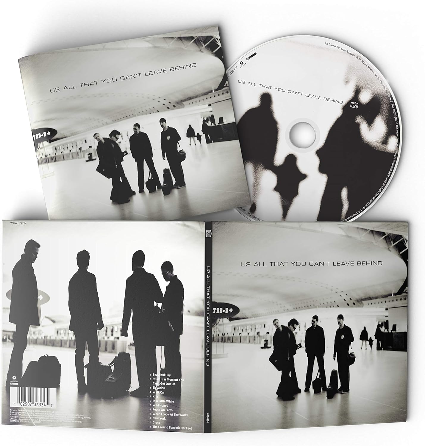 U2 - All That You Can't Leave Behind (20th Anniversary Remastered Edition) Audio CD 3