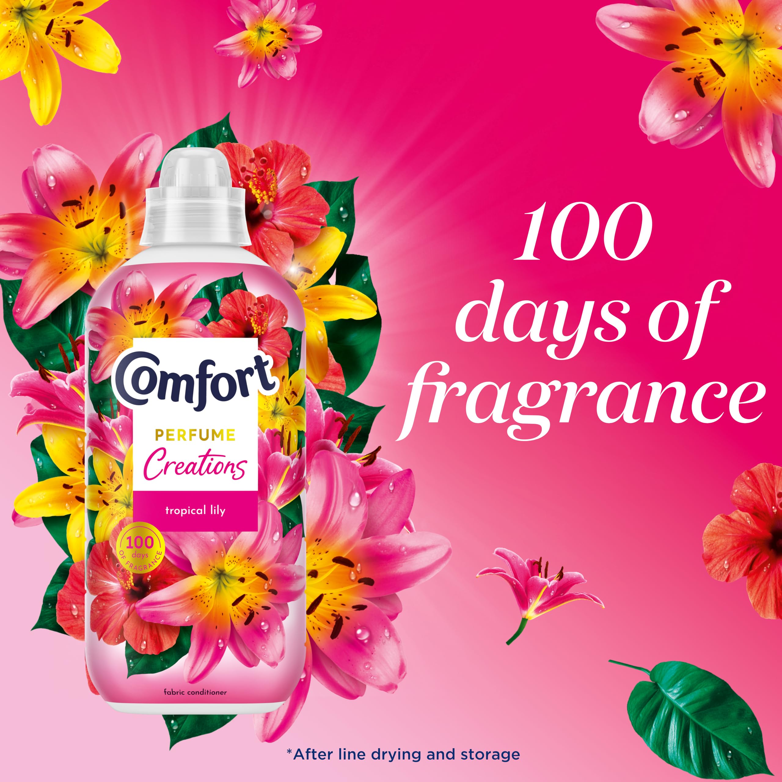 Comfort Perfume Creations Tropical Lily Fabric Conditioner (1L) 4