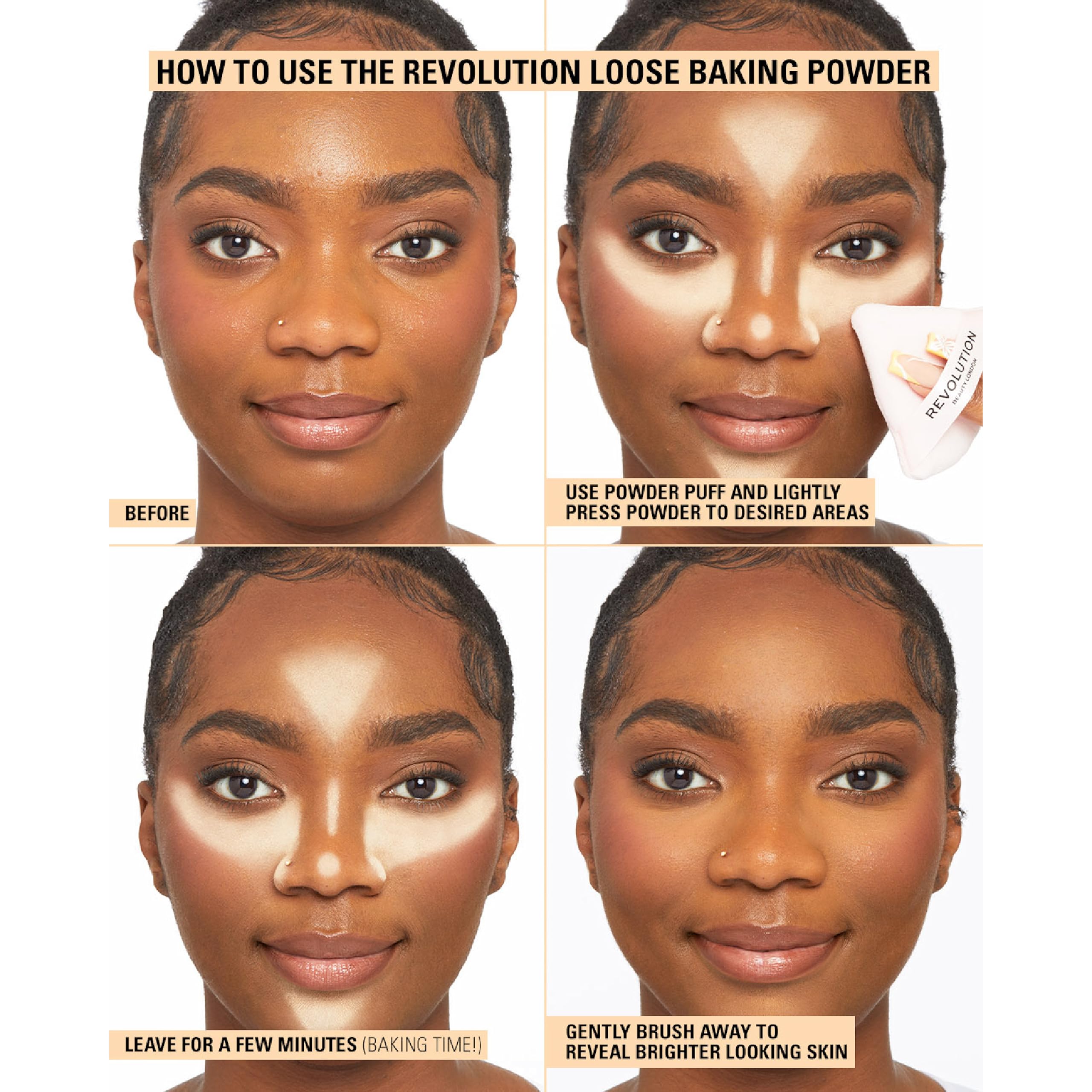 Revolution Beauty London - Loose Baking Powder (32g) 6