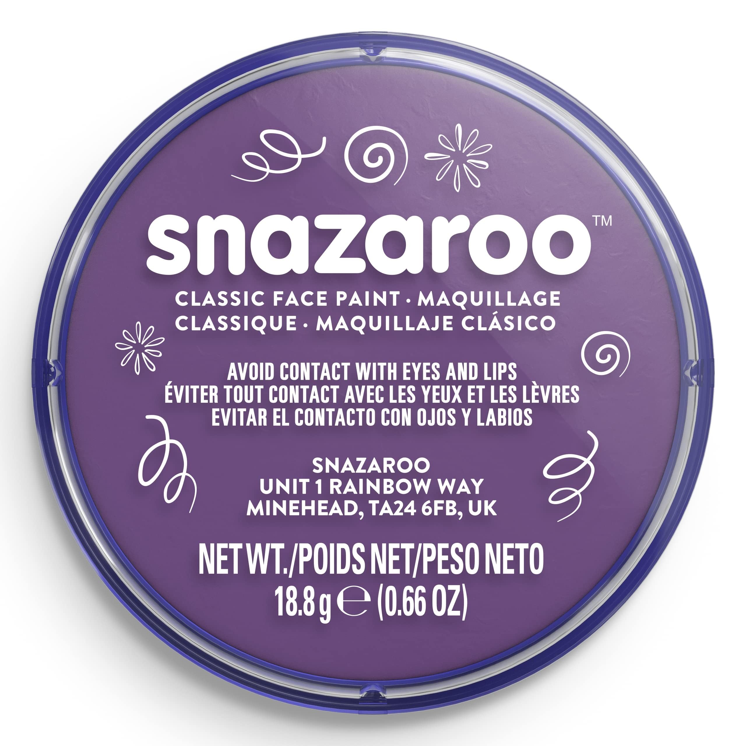 Snazaroo - Classic Purple Face and Body Paint (18 ml)