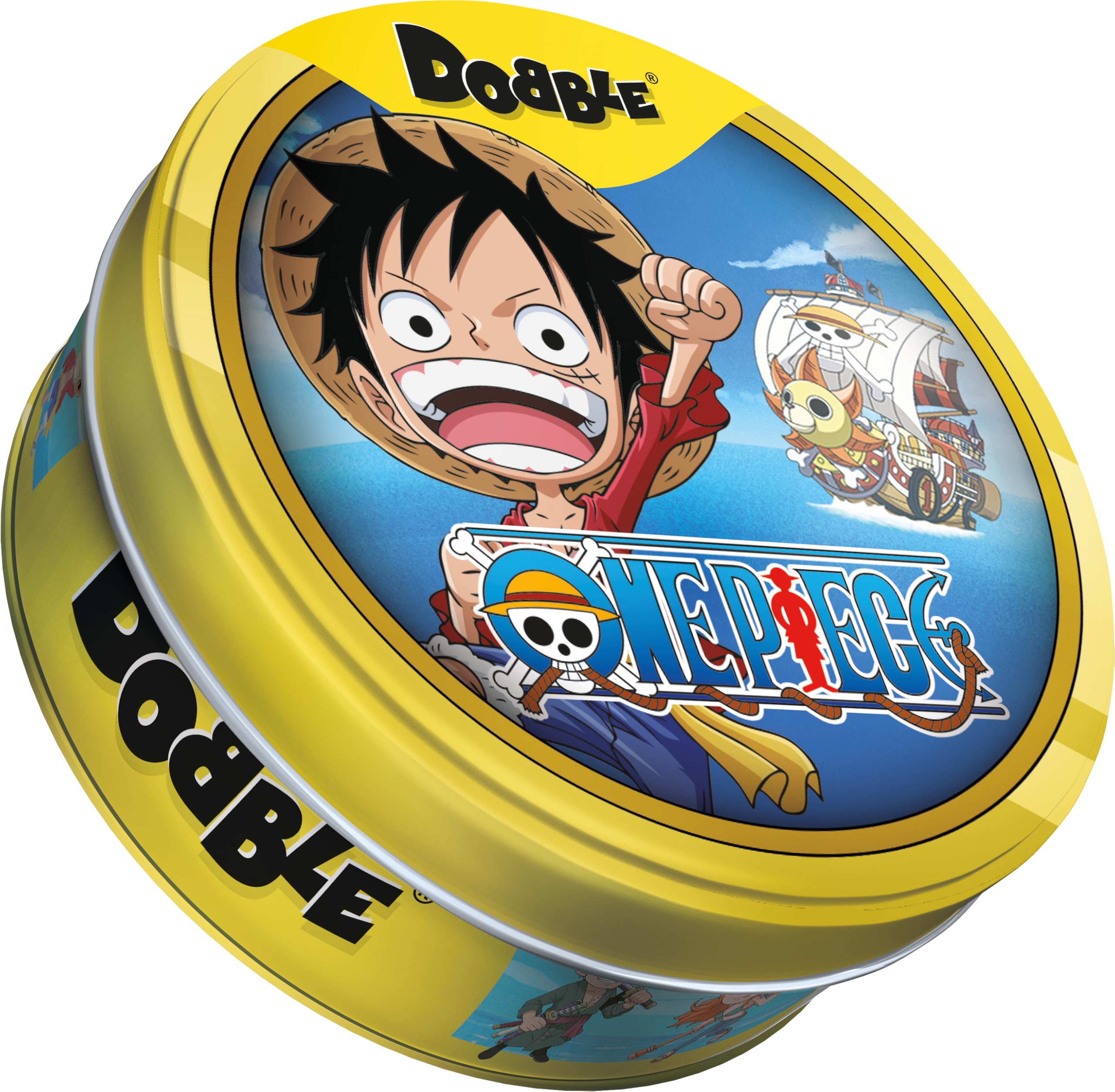Asmodee Dobble One Piece - Fast-Paced Reaction Card Game | Ages 6+ | Unisex Adult 1