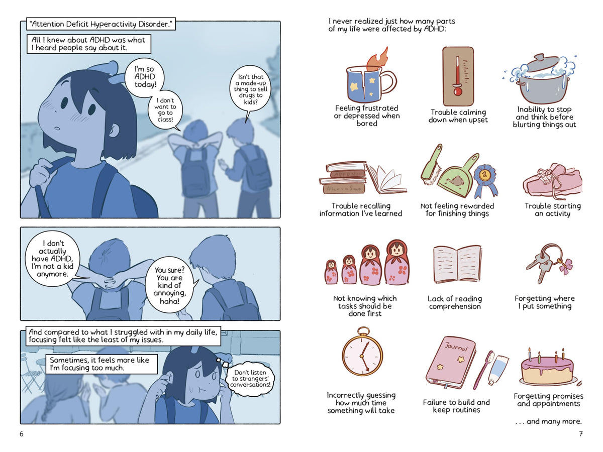Rocky Pond Books Feeling Like an ADHD Alien: A Graphic Novel for Ages 10+ 3