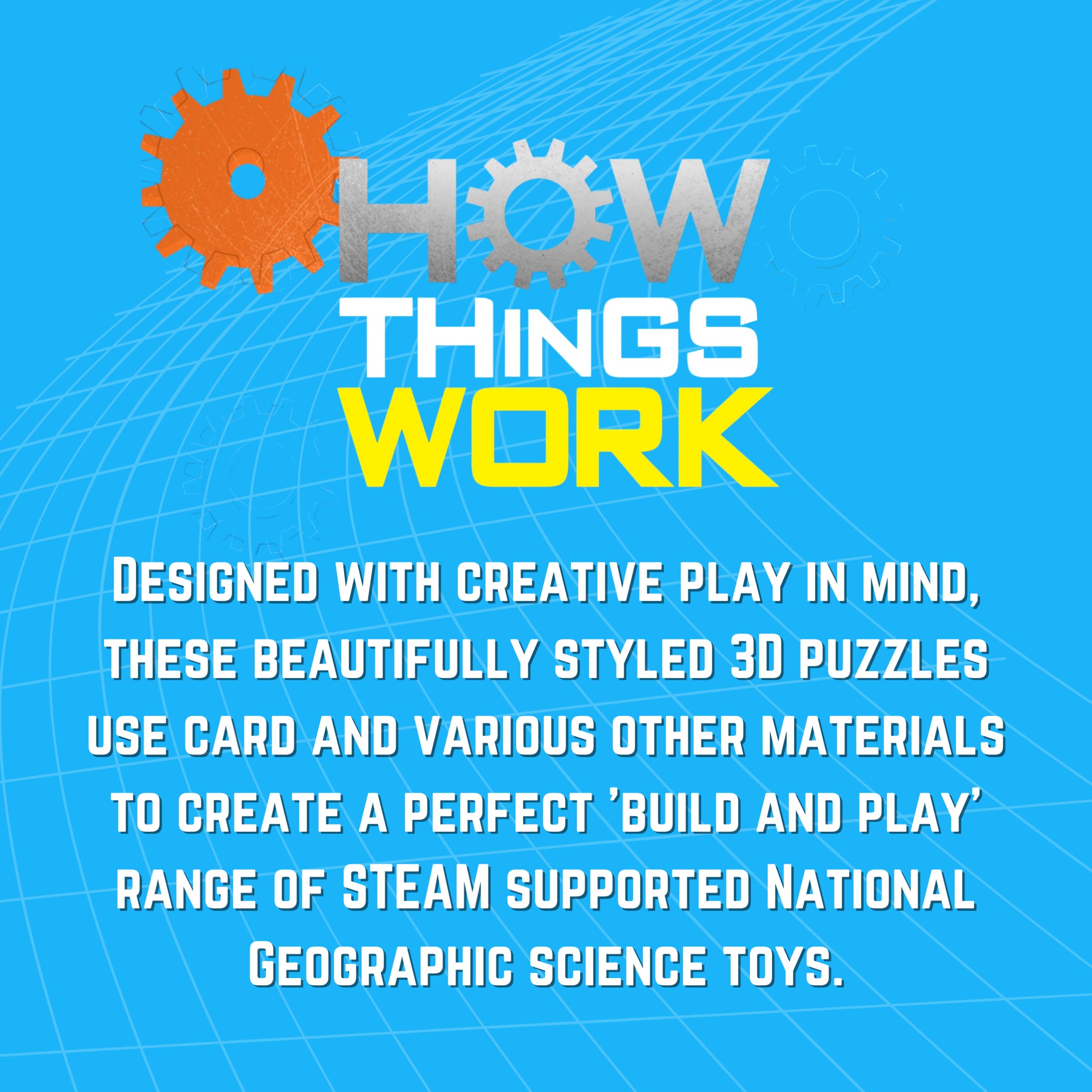 National Geographic Hydraulic Lift Educational Kit - Build Your Own STEM Toy for Ages 5+ 4