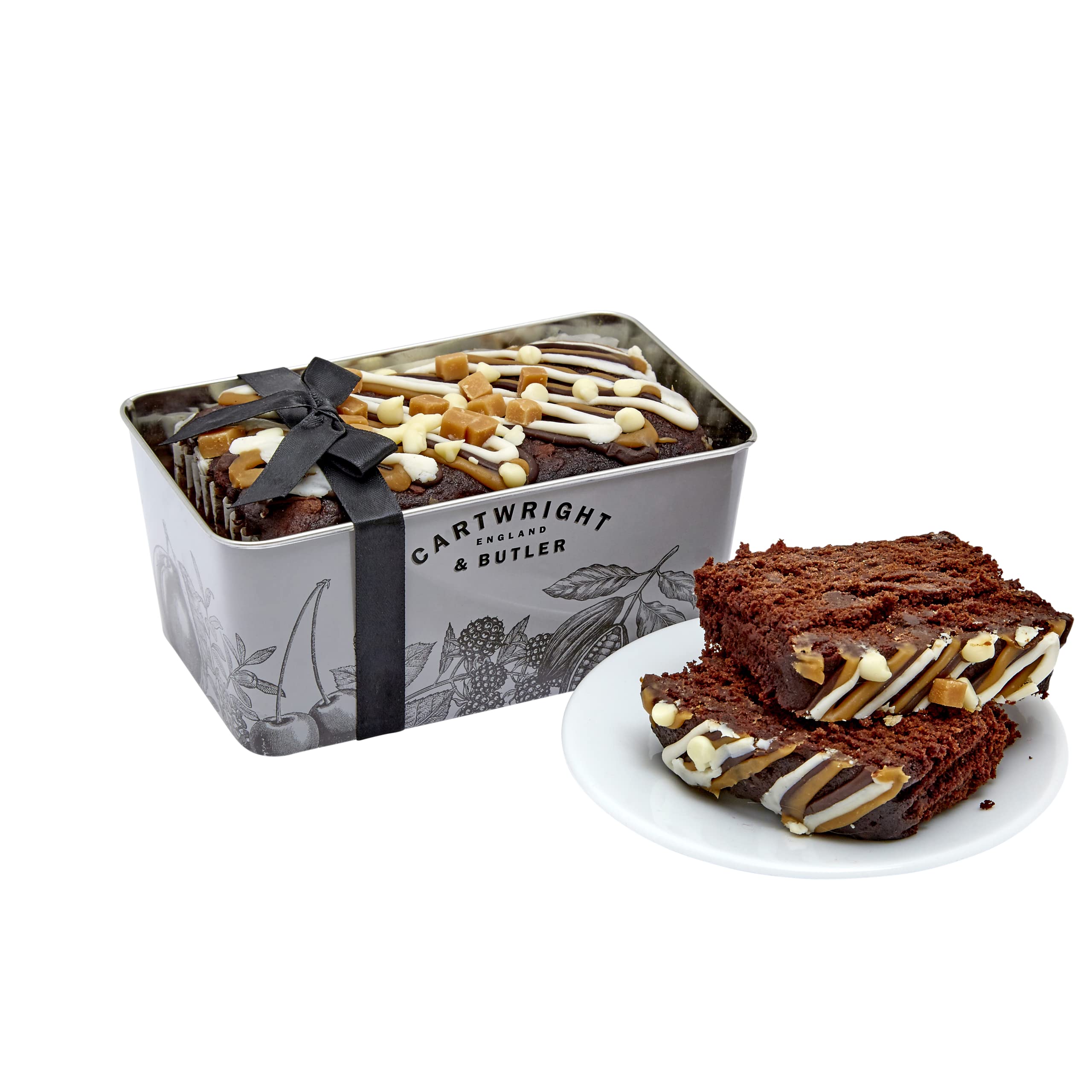 Cartwright & Butler - Luxury Chocolate Loaf Cake in Tin