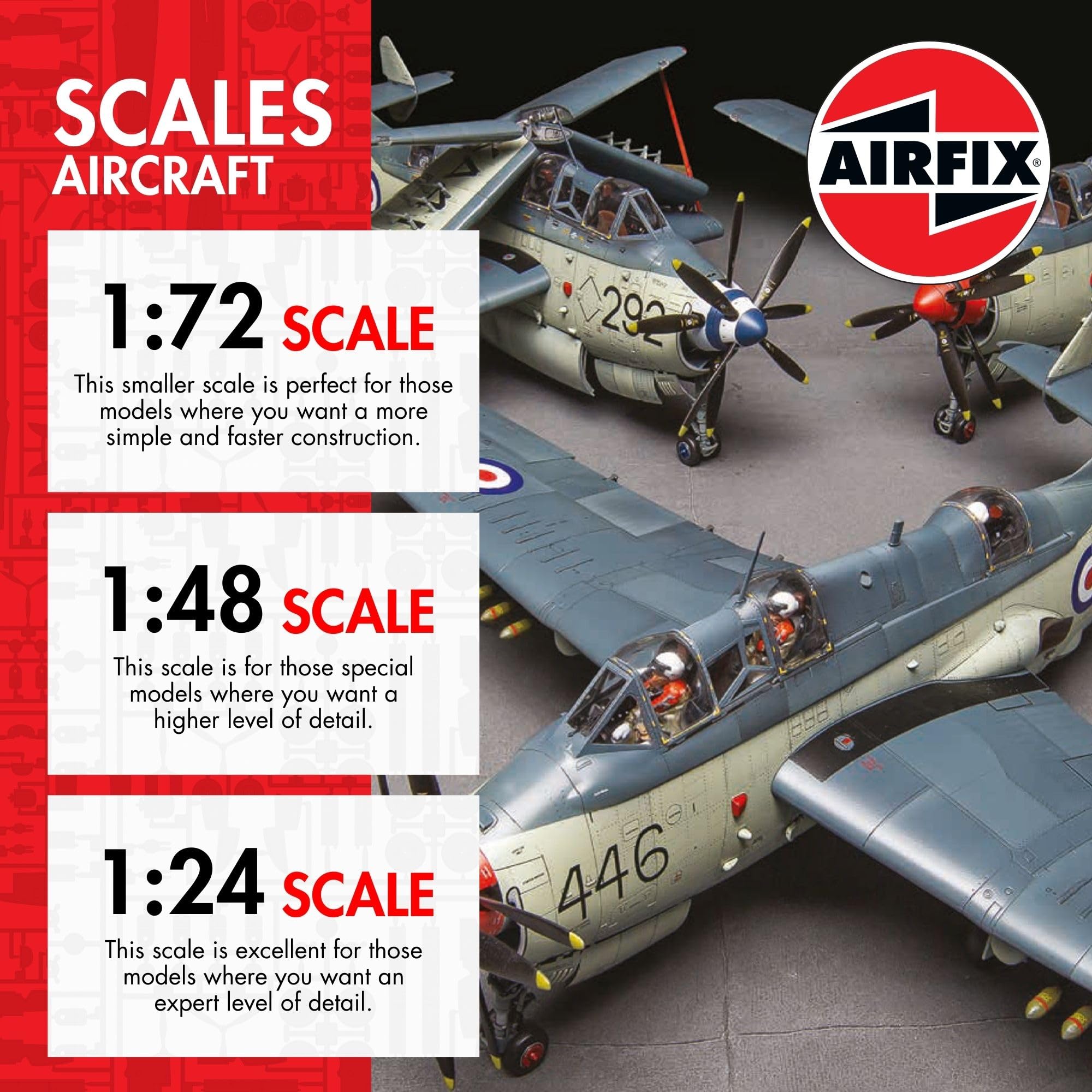 Airfix A55002 Red Arrows Hawk Model Kit - Beginner Plane Building Set for Ages 8+ 5