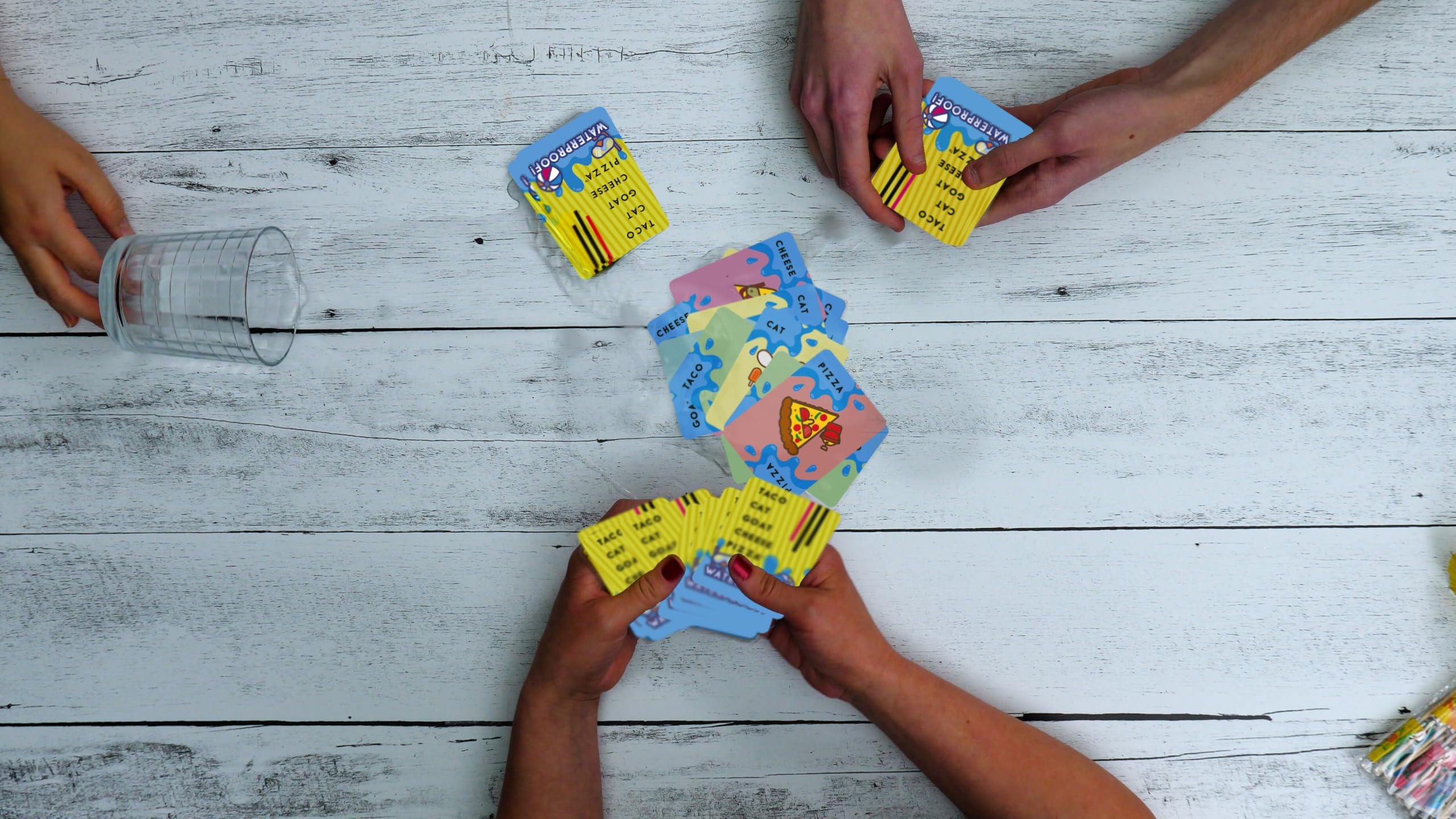 Blue Orange Taco Cat Goat Cheese Pizza Waterproof Card Game 5