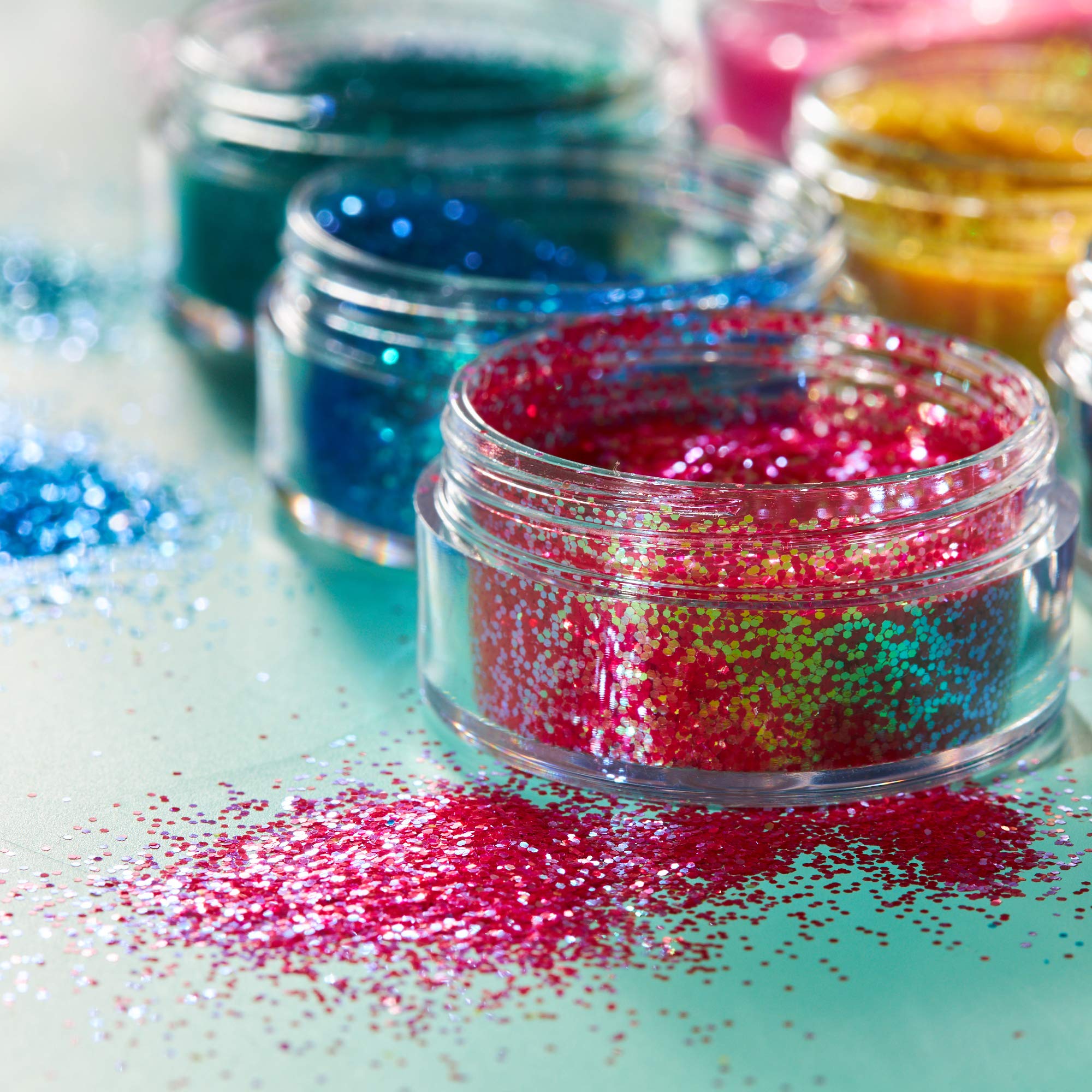 Moon Glitter Iridescent Glitter Shakers - Pink, 5g 6