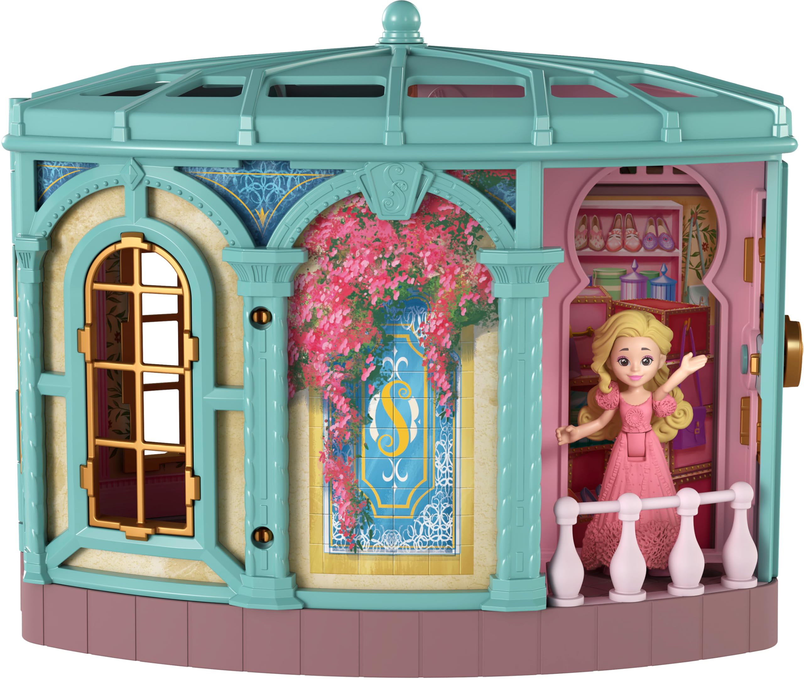 Mattel Wicked So Popular Dorm Playset with Glinda Doll - 3 Play Spaces & 9 Accessories 3