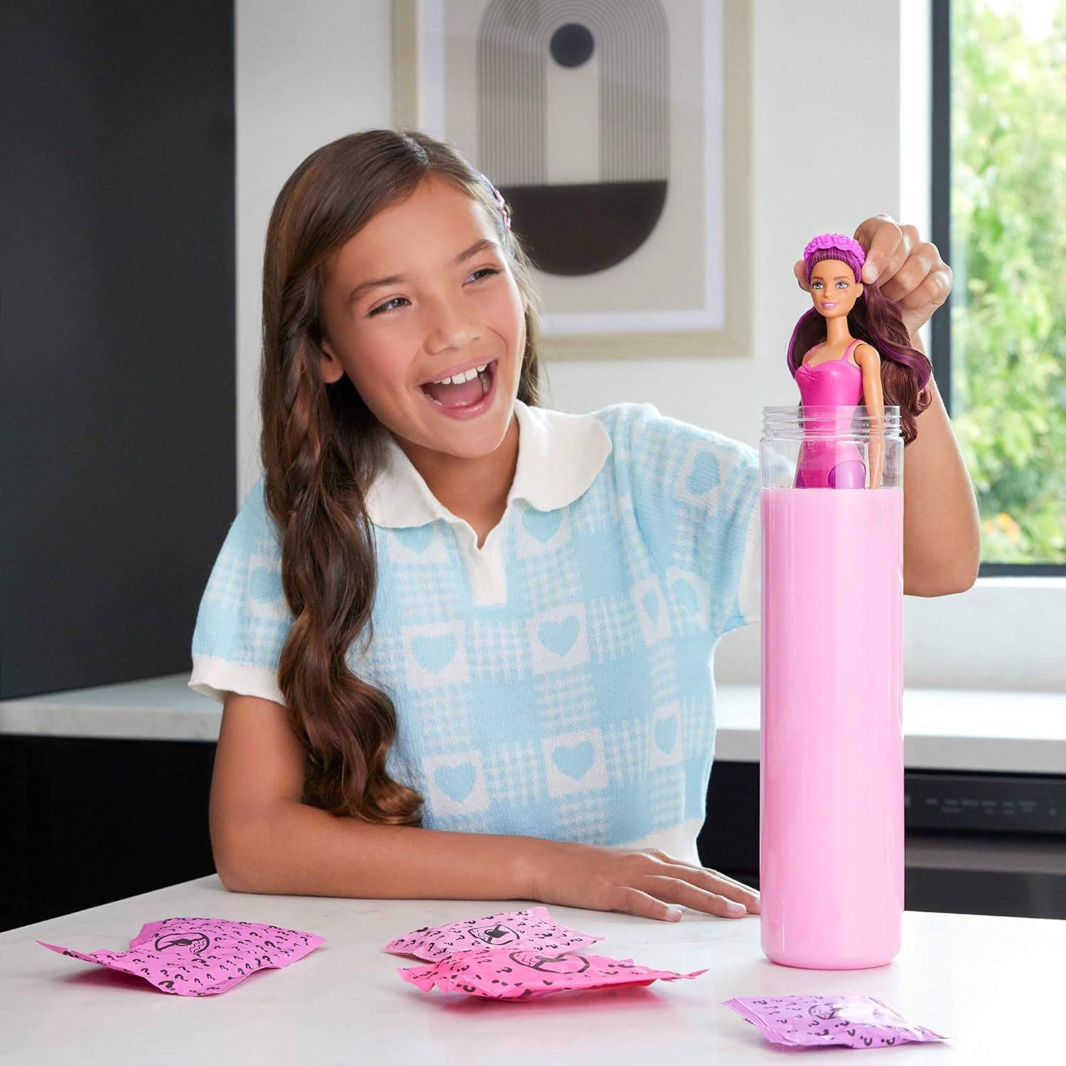 Barbie Color Reveal Doll & Accessories - Ballerina Series with 6 Surprises, Ages 3+ 6