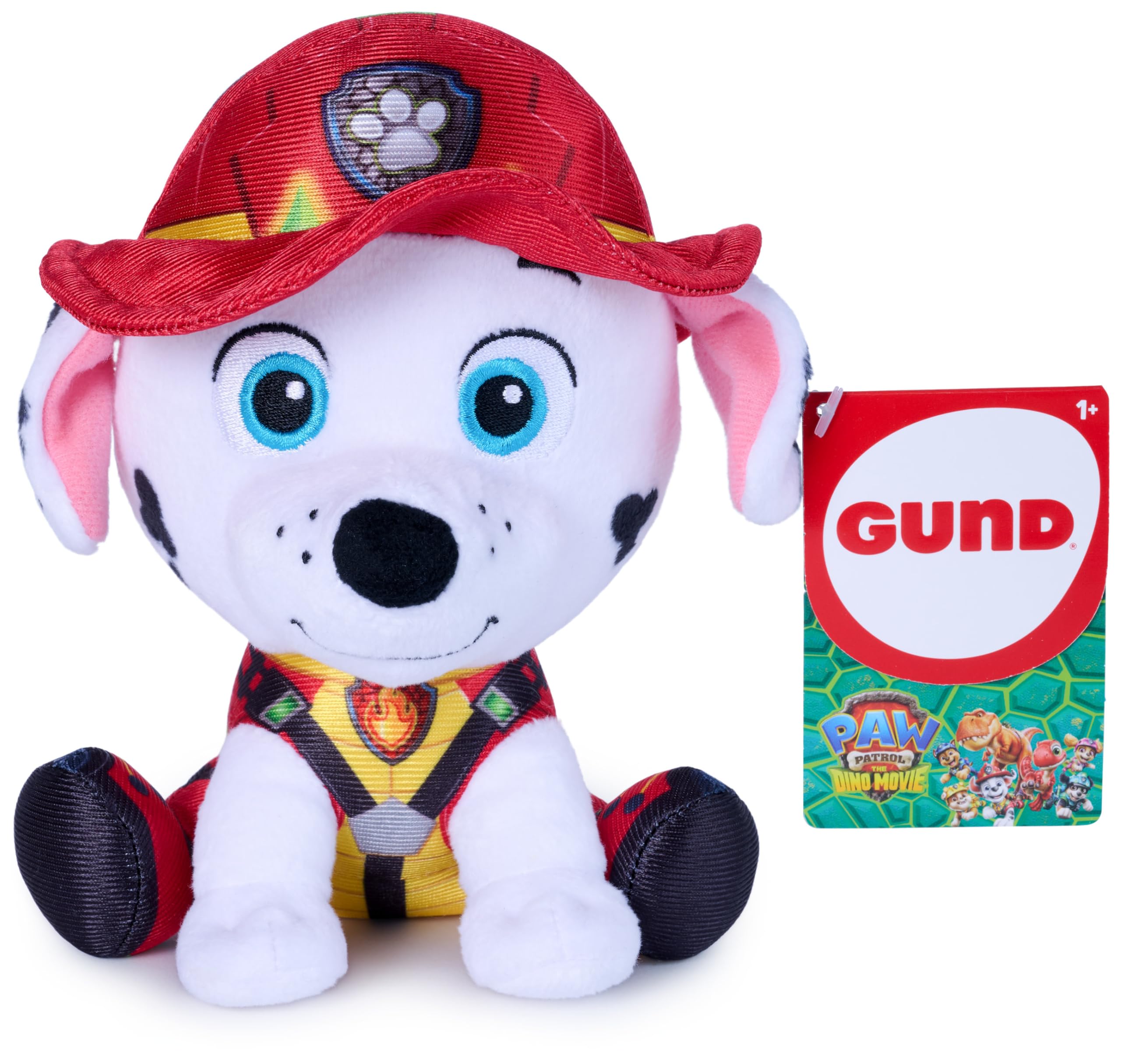 Paw Patrol Marshall "The Dino Movie" Stuffed Animal - 6" Polyester 8