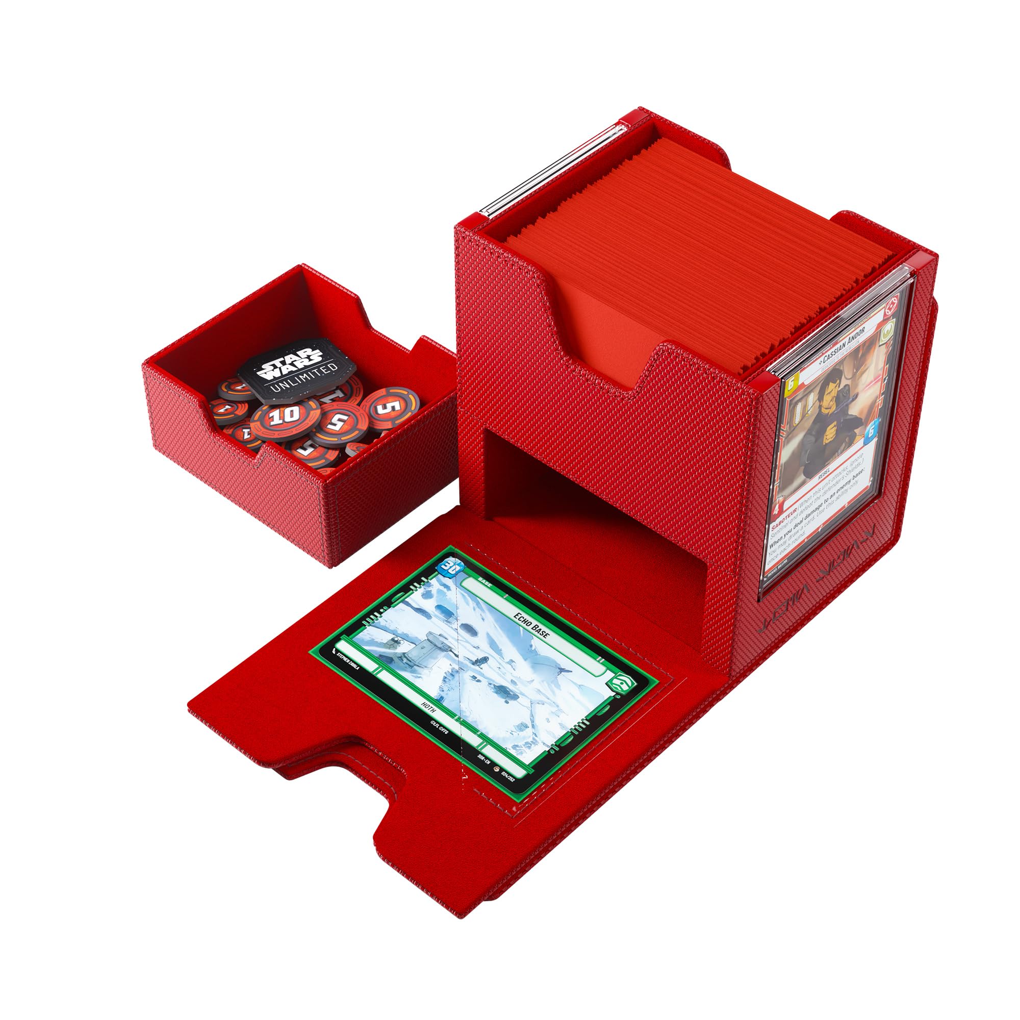 Gamegenic Star Wars: Unlimited Twin Suns Deck Pod - Red 3