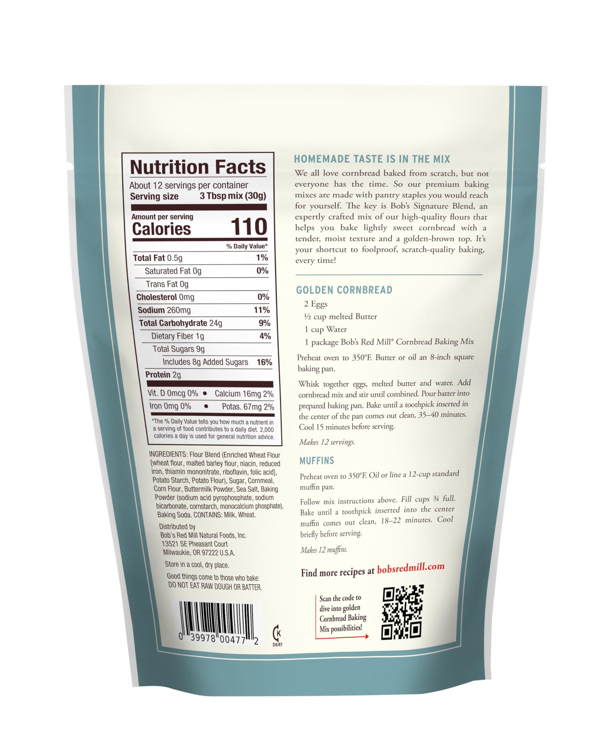 Bob's Red Mill Signature Maisbrot-Backmischung, 368 g 4