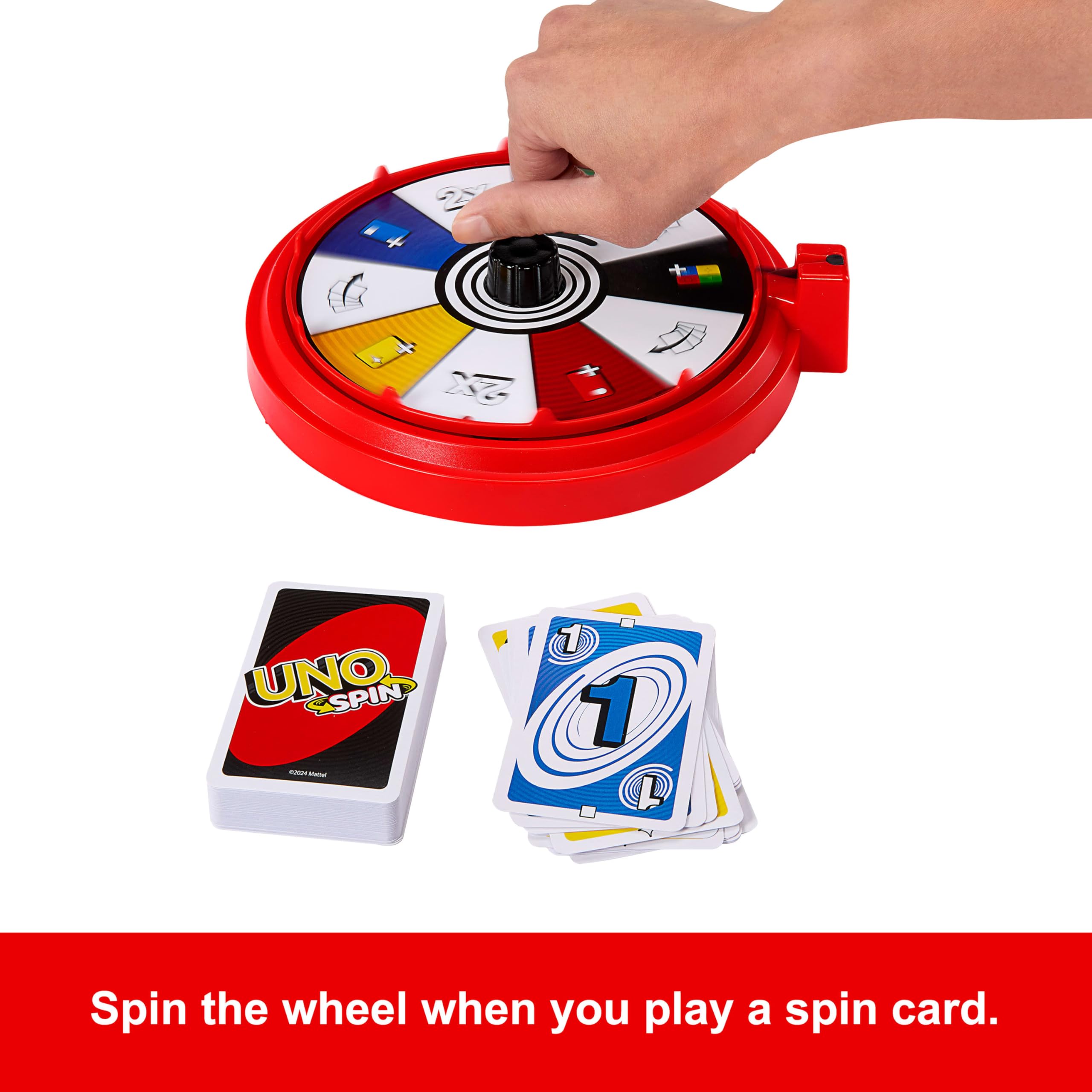 Mattel UNO Spin Card Game 5