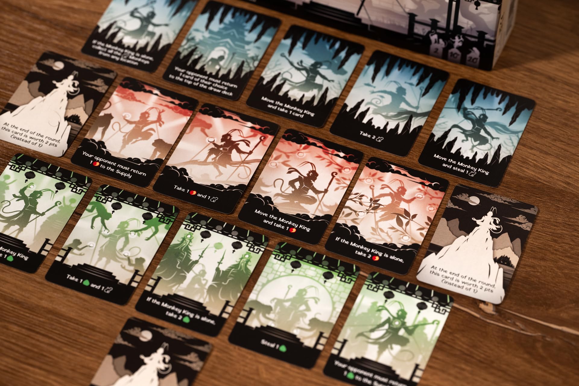 SPACE Cowboys The Shadow Theater: The Legend of The Monkey King Board Game | 2 Players | 30 Min | Age 12+ 6