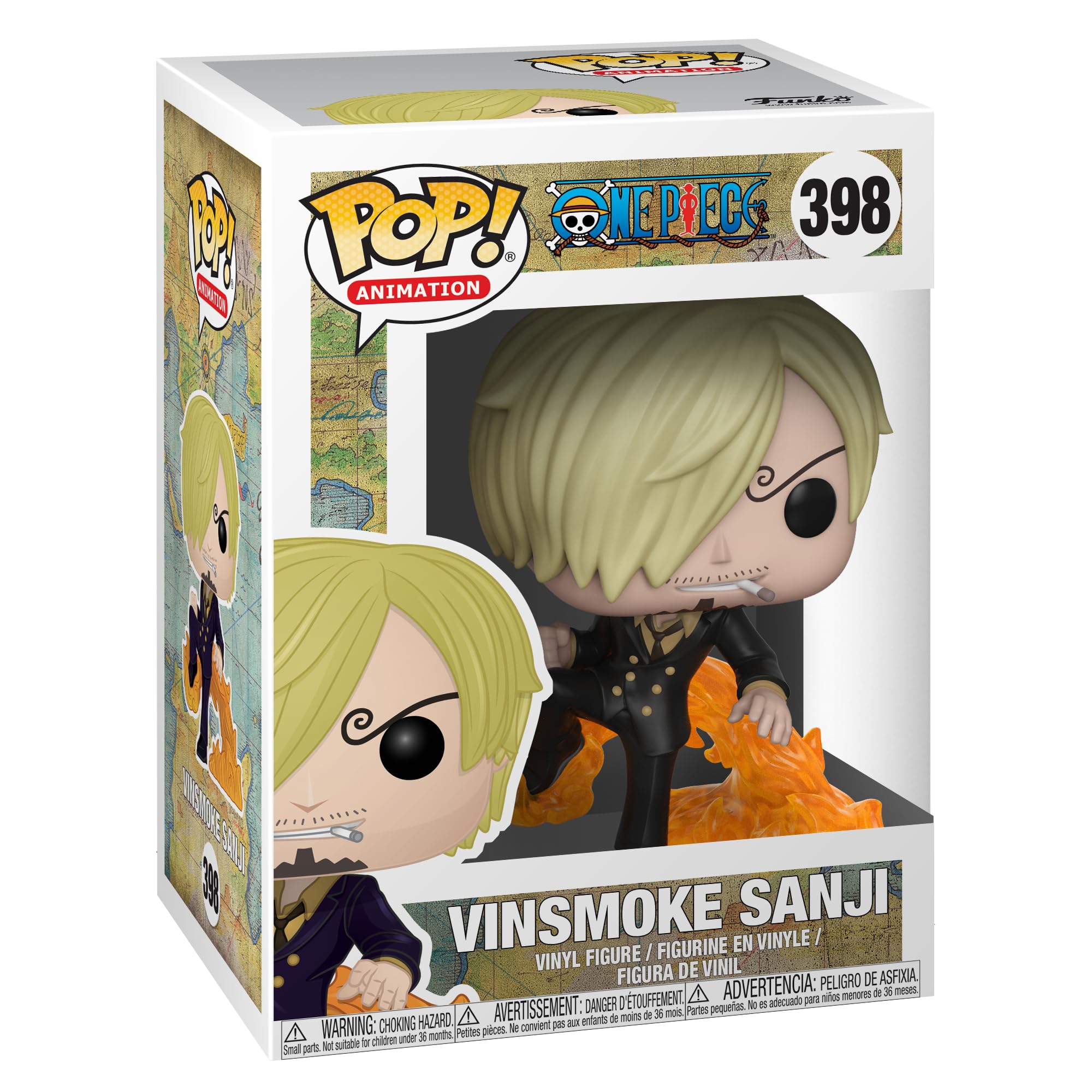 Funko One Piece: Vinsmoke Sanji Chibi Figurine | Vinyl | 3.75 Inches Tall