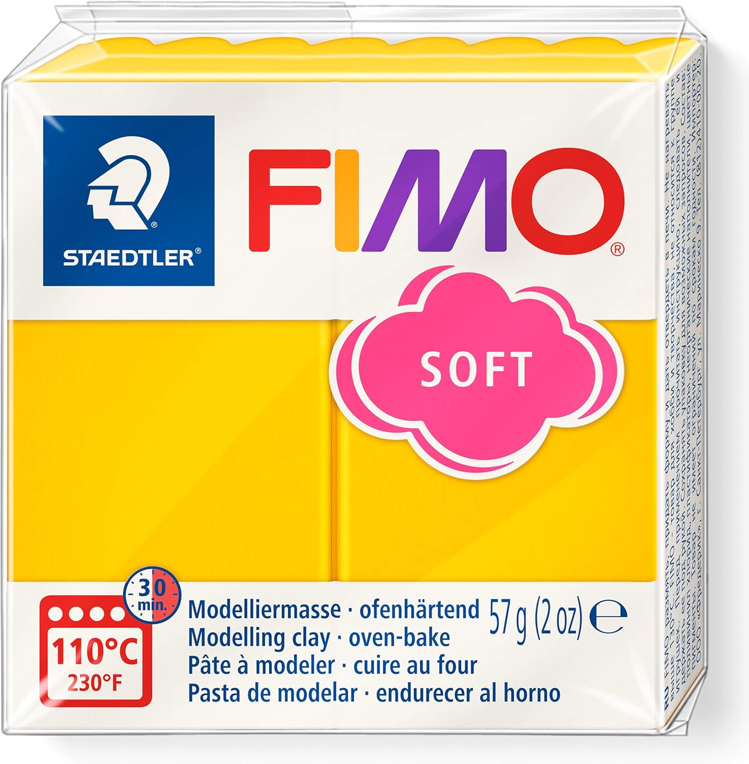 Fimo Soft Modelling Clay - Oven-Hardening Craft Clay for Kids & Adults