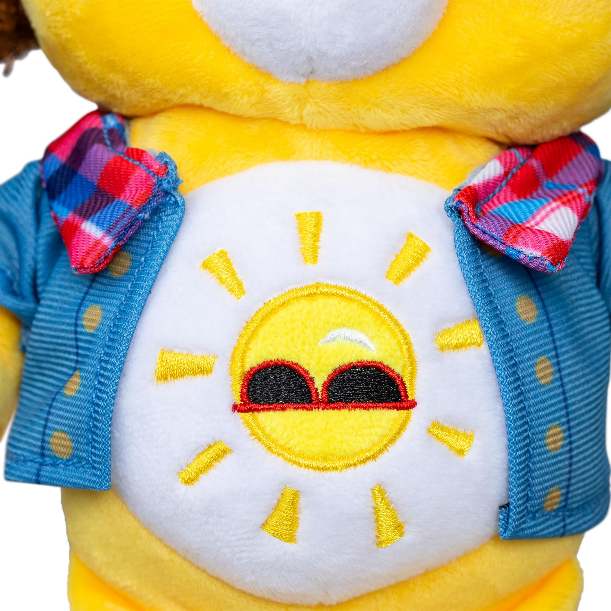 Care Bears Funshine Bear as Dustin Plush Toy - 22 cm Crossover Edition 5