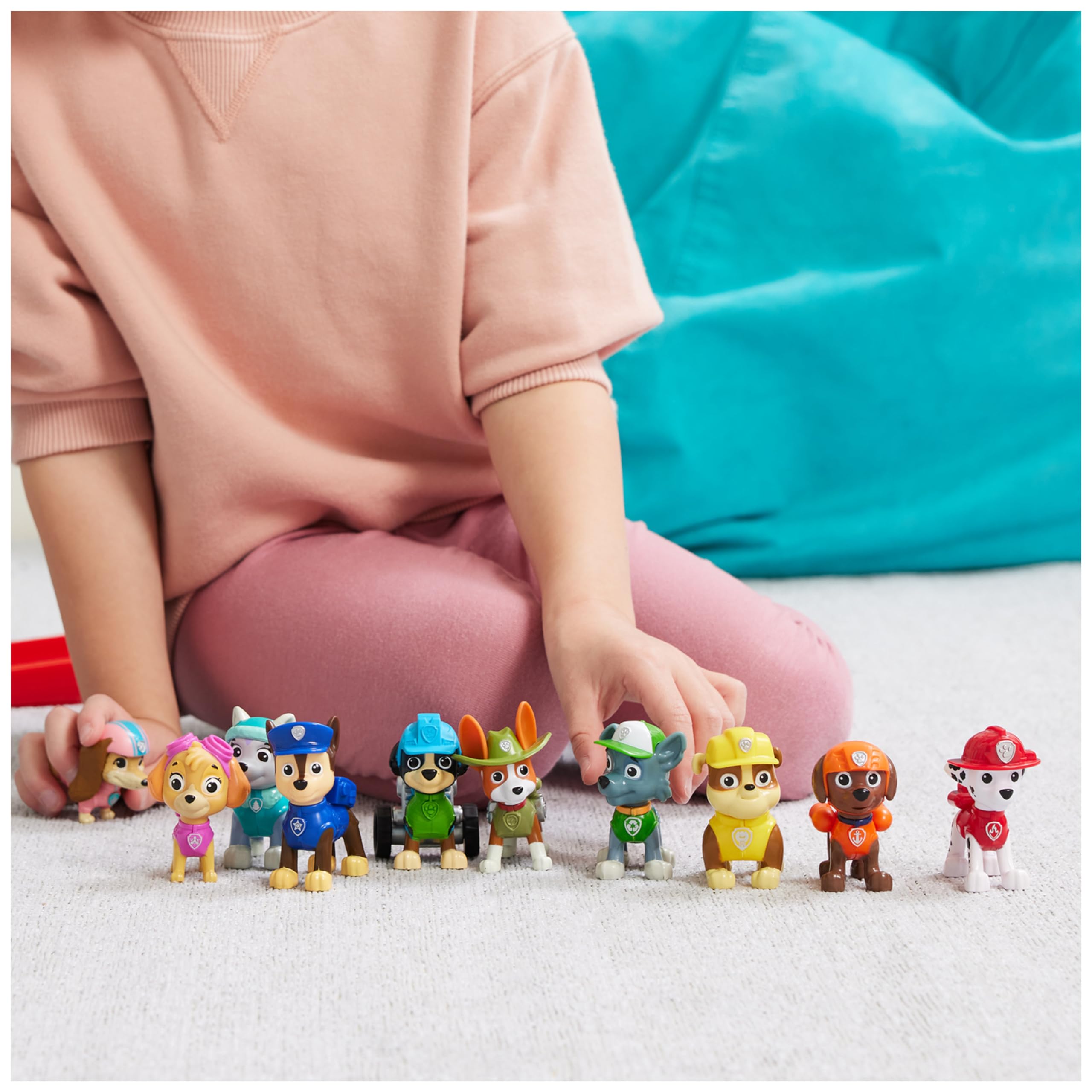 Paw Patrol 10th Anniversary All Paws On Deck Toy Figures Gift Pack with 10 Figures 8