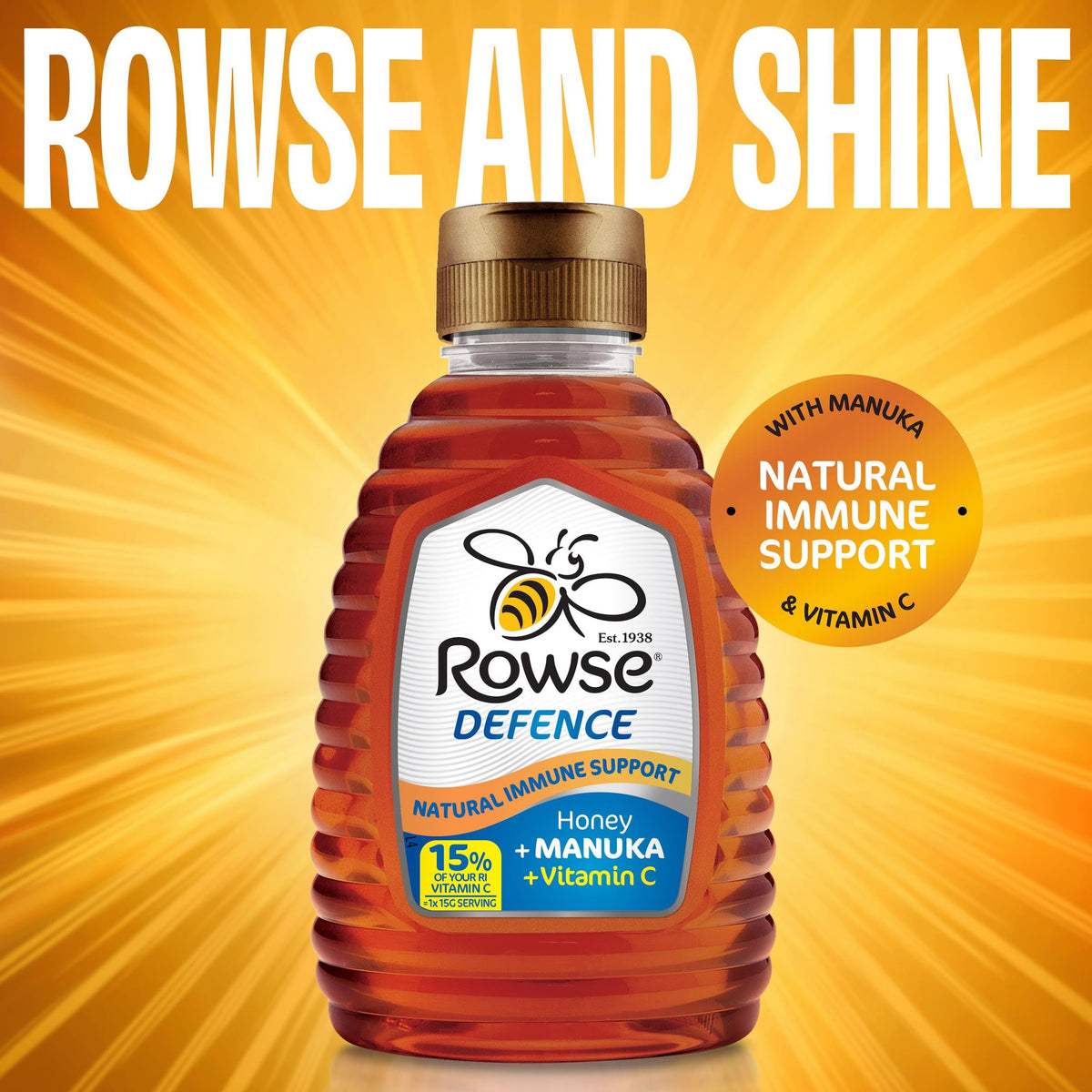 Rowse Supahoney Original Honey - 250g