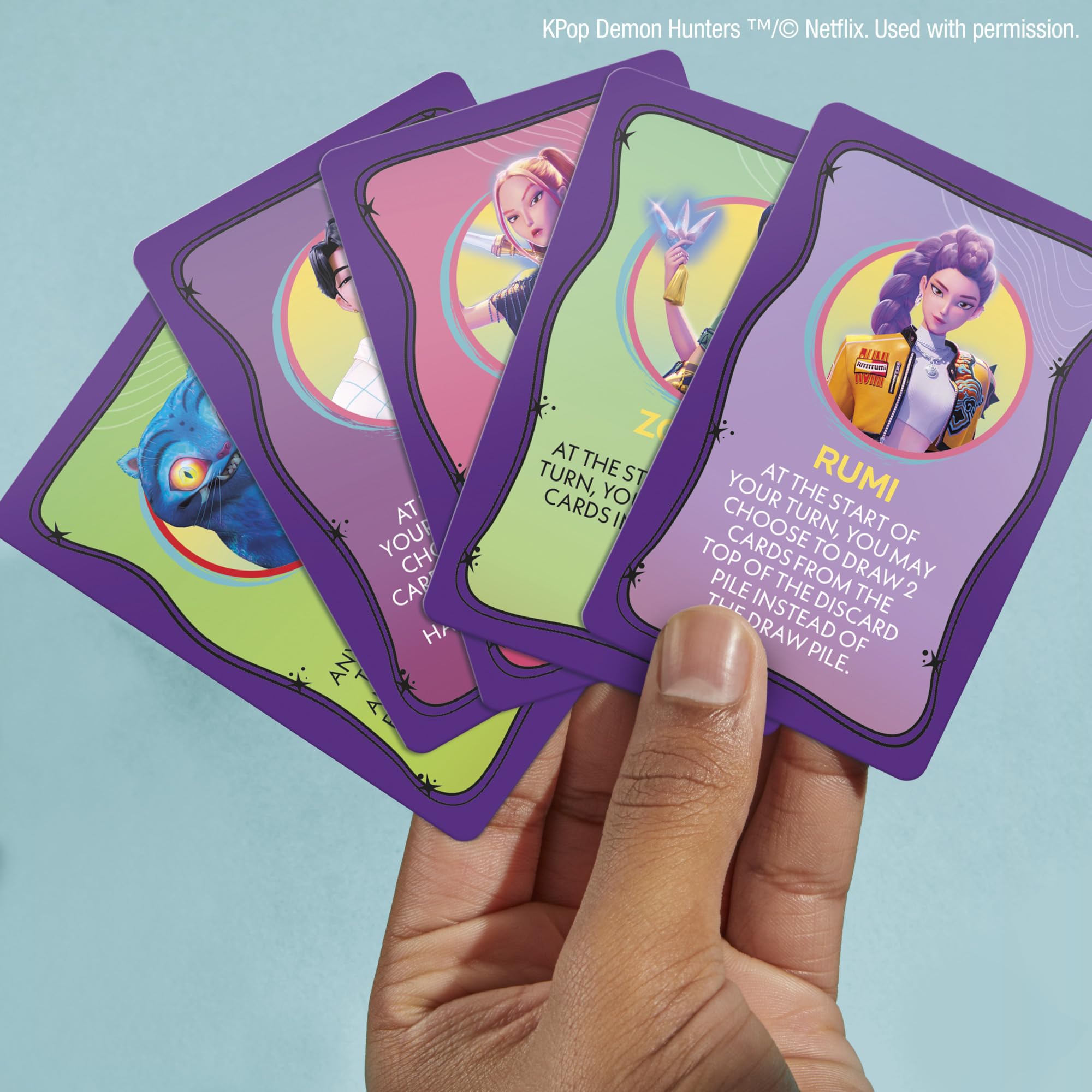 Hasbro Gaming Monopoly Deal: KPop Demon Hunters Card Game 4