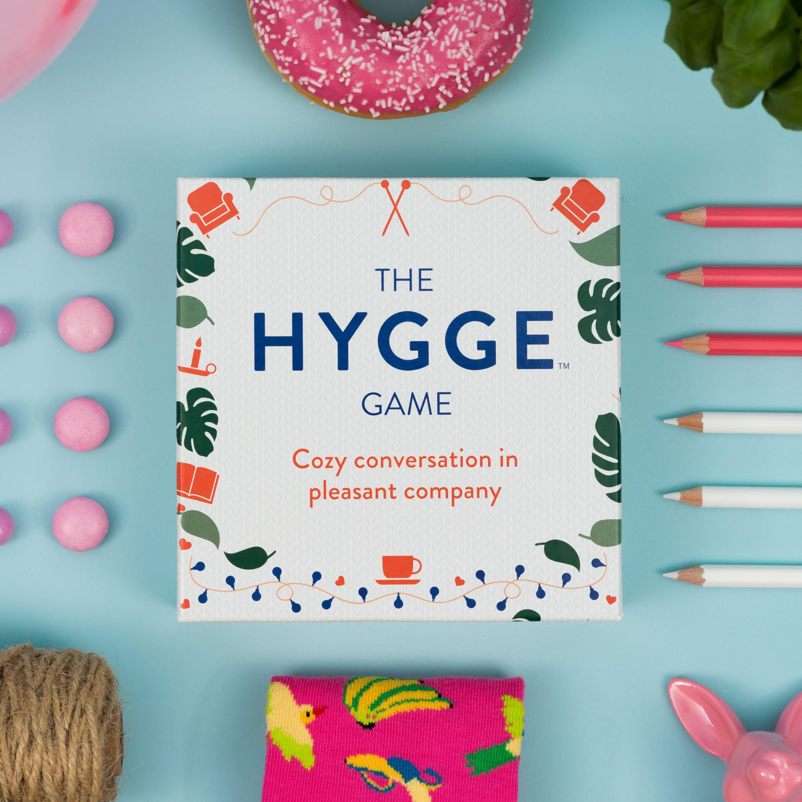 Hygge Games The Hygge Game - Cozy Conversation Card Game | Ages 14+ | 2+ Players