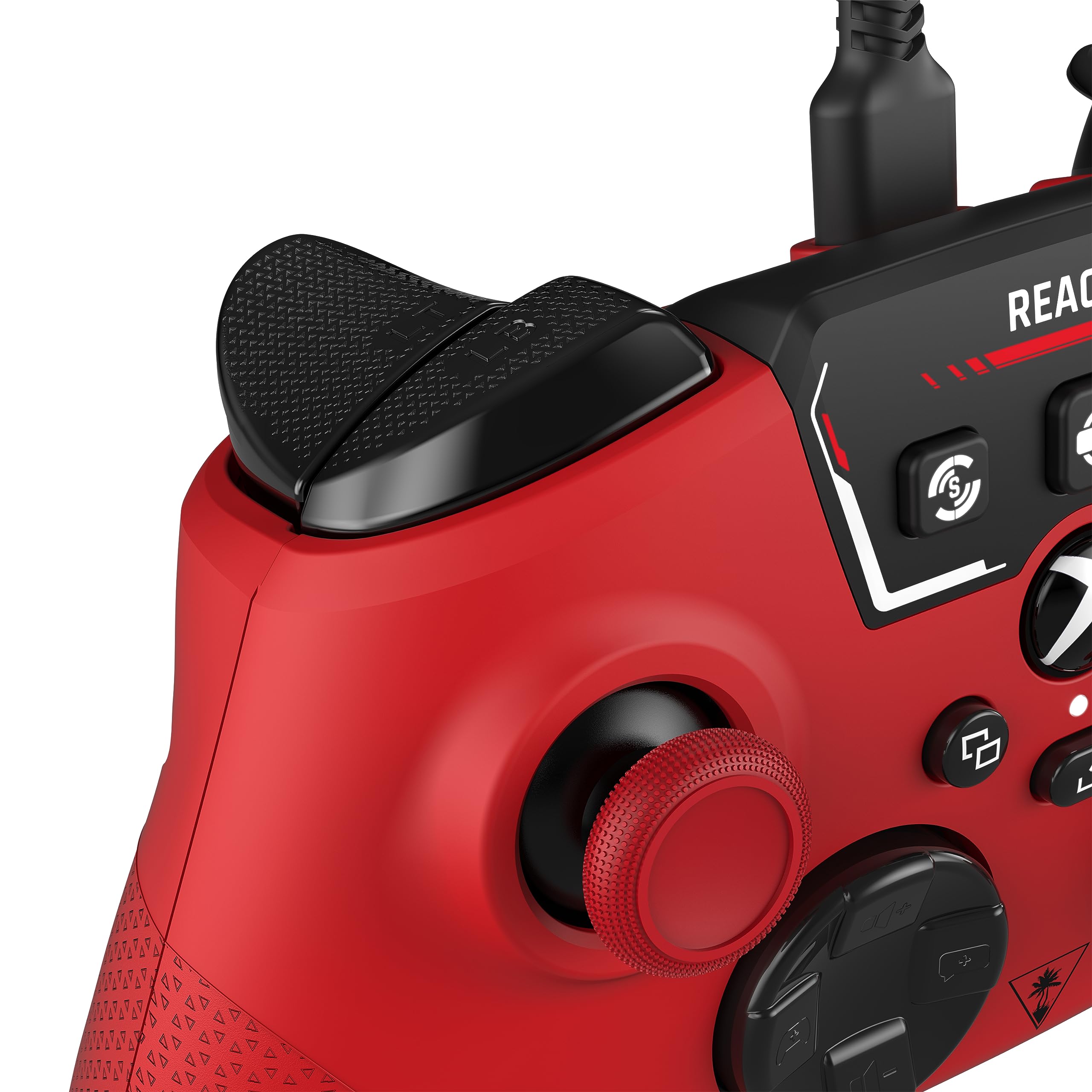 Turtle Beach REACT-R Red Kabelgebundener Gaming-Controller für Xbox Series X|S, Xbox One und PC – Offiziell lizenziert 11