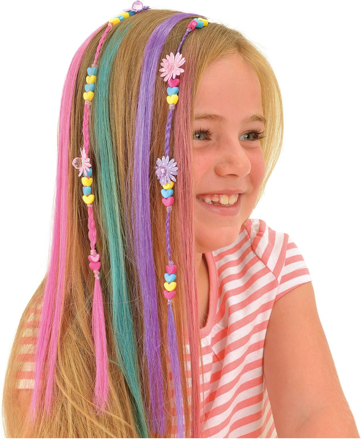 Galt Toys, Fab Hair, Hair Chalk Kit and Extensions for Children, Ages 6 Years Plus 6