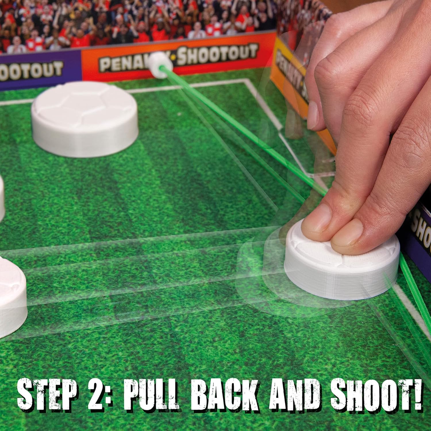 IDEAL Penalty Shootout: The Flicking Fast Football Game! Board Game