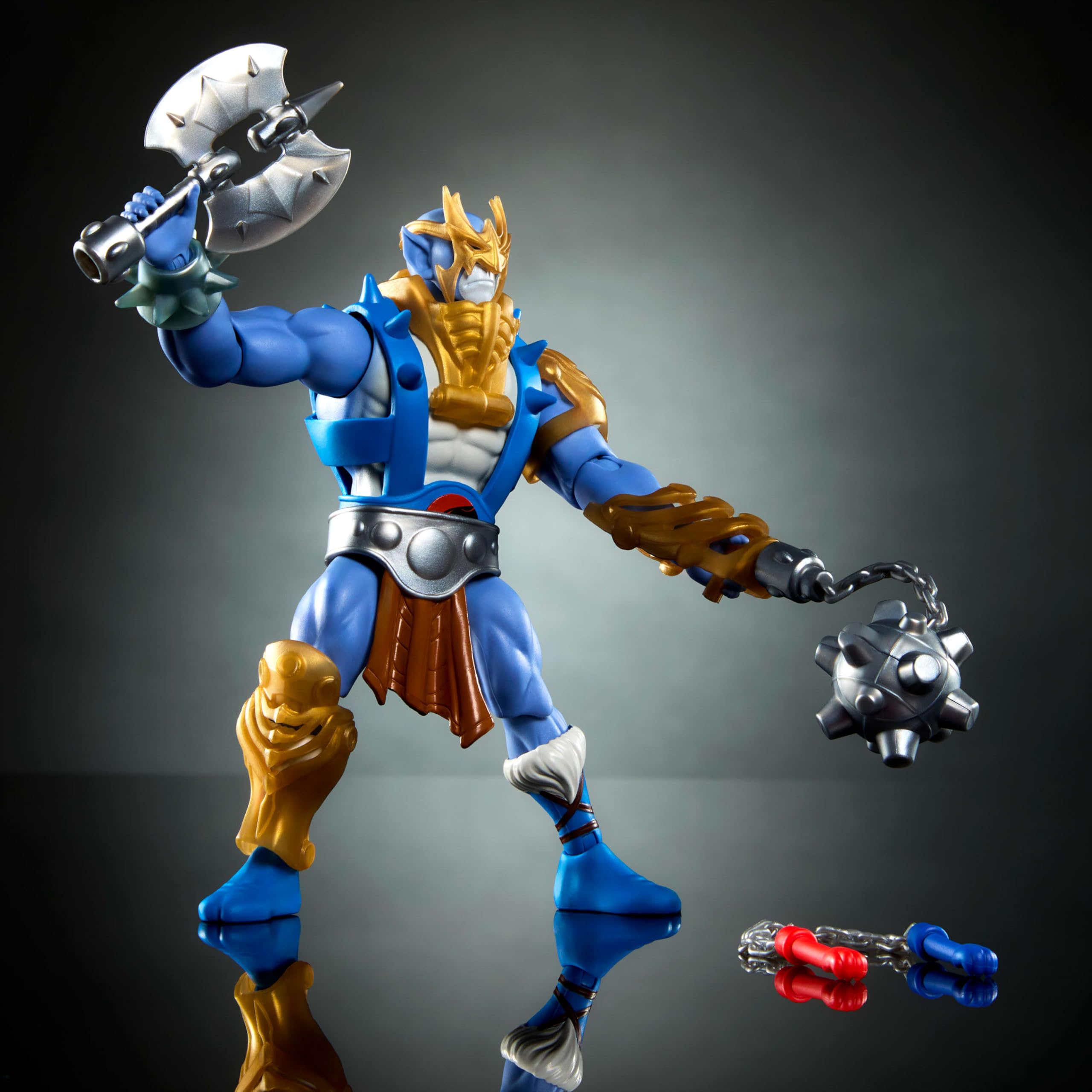 Panthro Action Figure - 5.5 Inch Masters of the Universe & ThunderCats Crossover 6