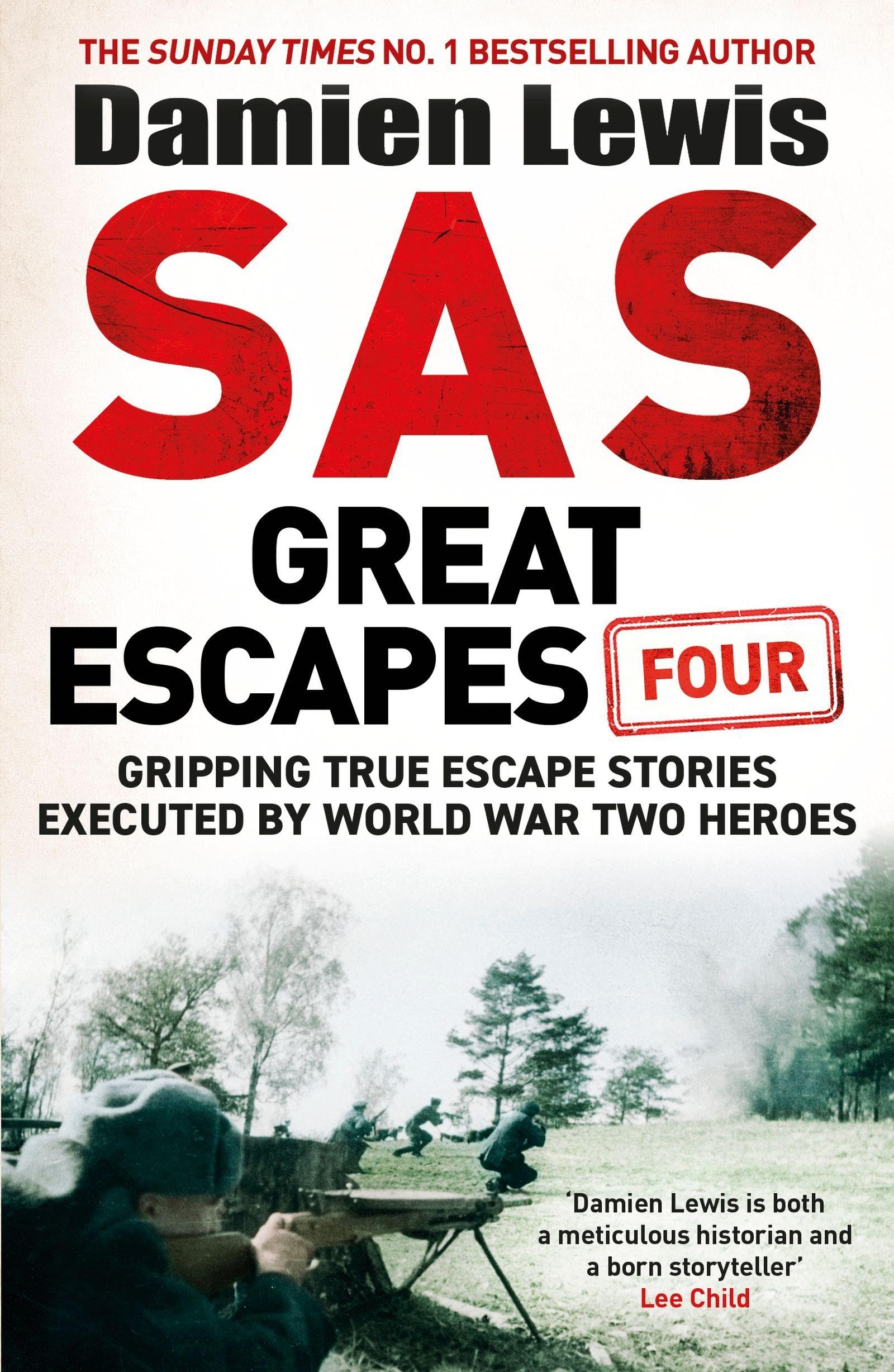 Quercus SAS Great Escapes Four - True Stories of WWII Survival | Paperback | 352 Pages