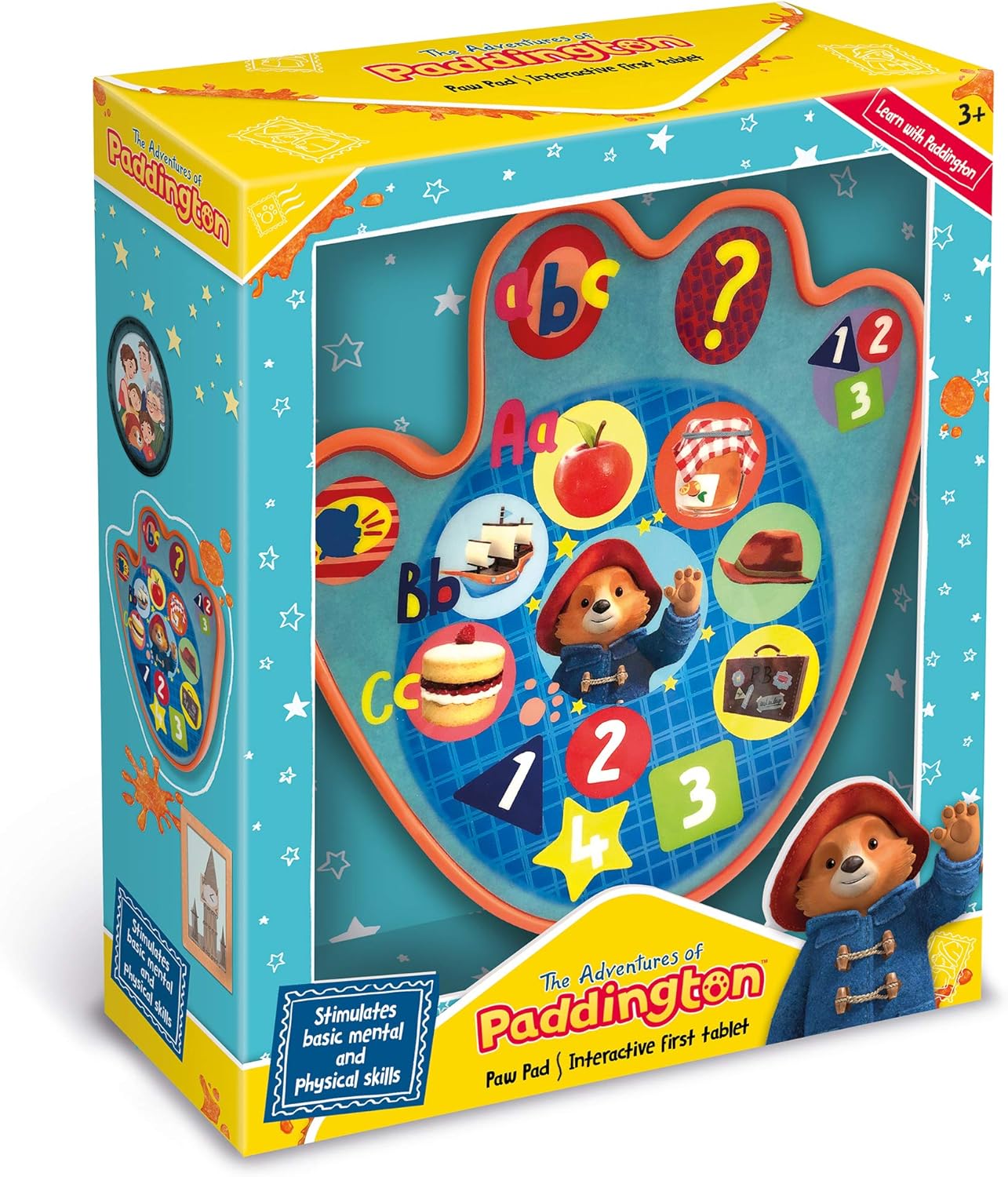 Paddington and Friends Interactive Bear Paw Pad - Educational Learning Toy for Ages 3+ 5