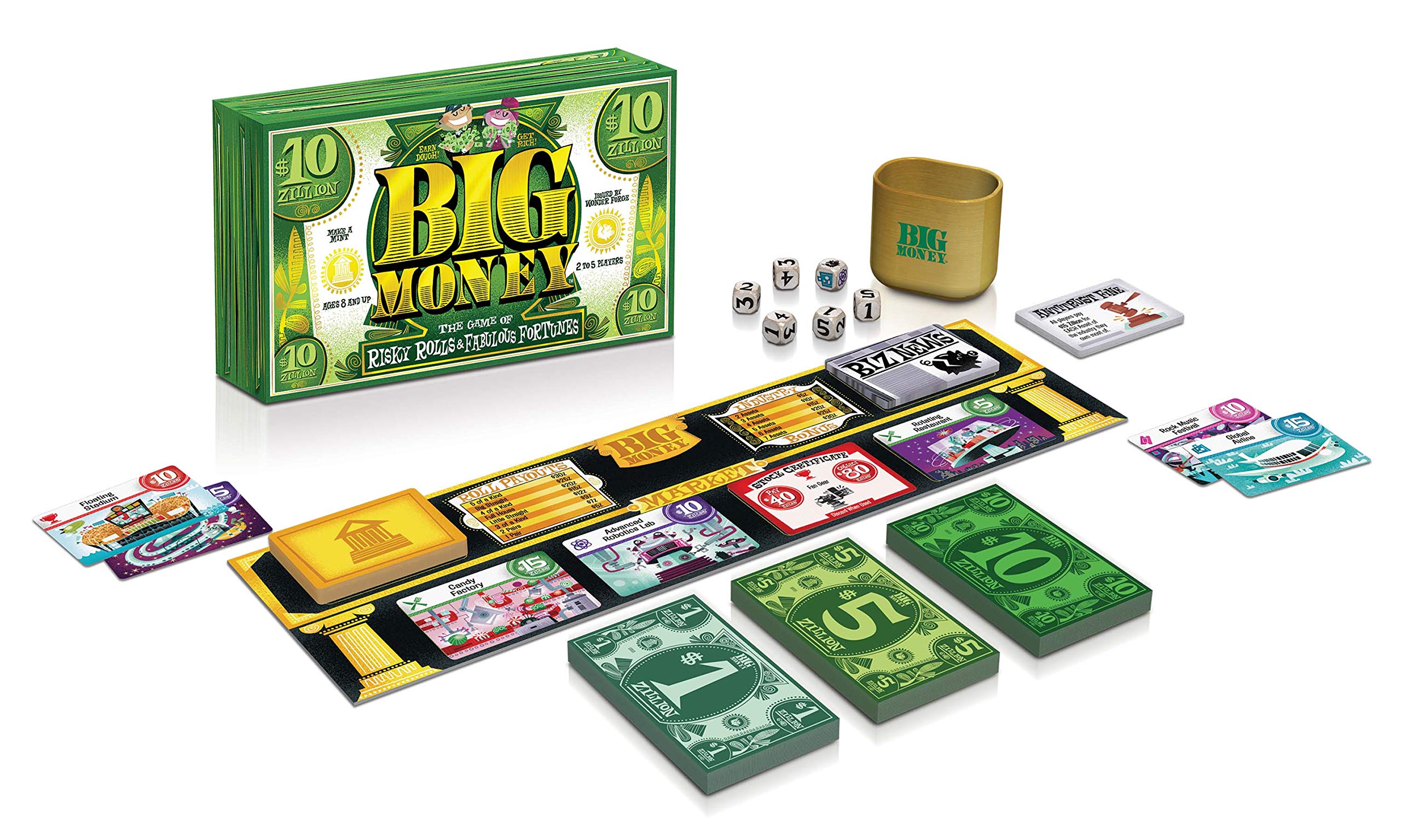 Ravensburger Big Money Family Board Game - Dice Rolling & Property Investment Game for Kids 8+ 7