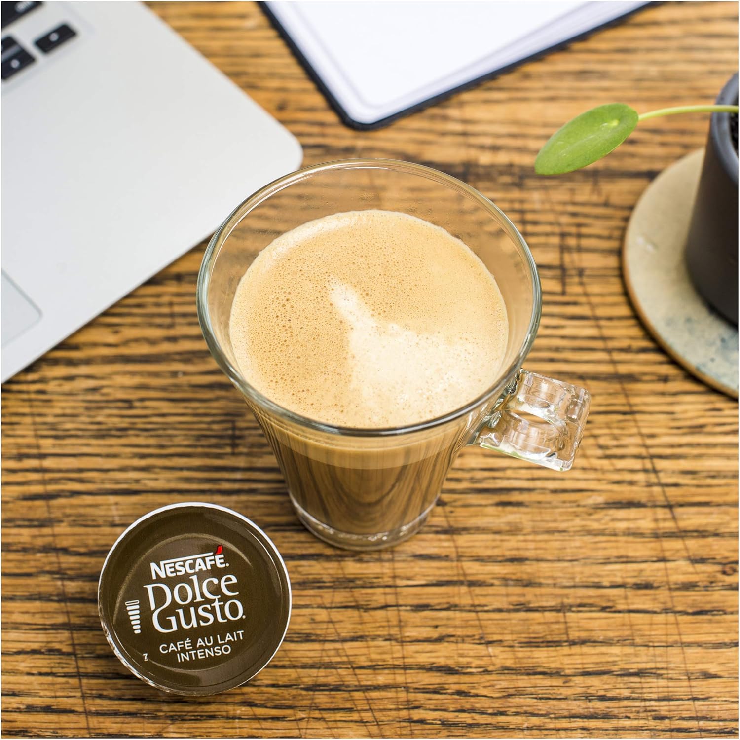 NESCAFÉ Dolce Gusto Café Au Lait Intenso Kaffeepads, 16 Kapseln (48 Portionen) 6