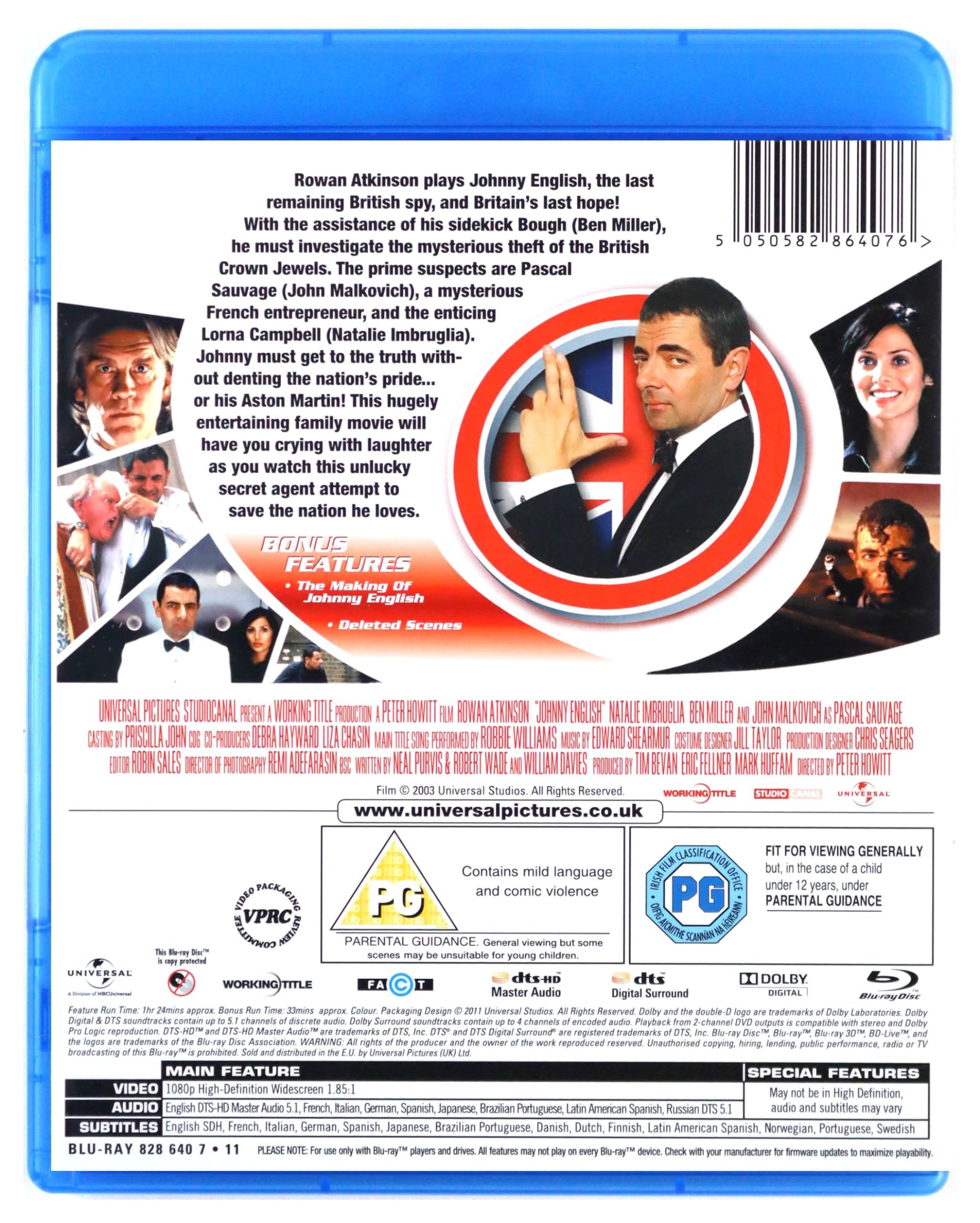 Johnny English / Johnny English Reborn Doppelpack [Blu-ray] 6
