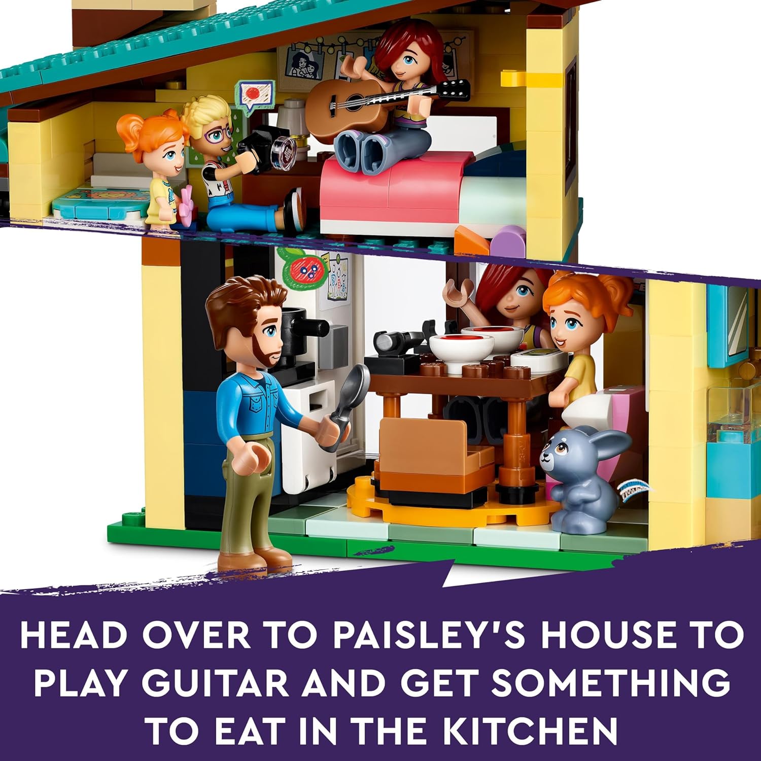 LEGO Friends Olly and Paisley's Family Houses Building Set 5